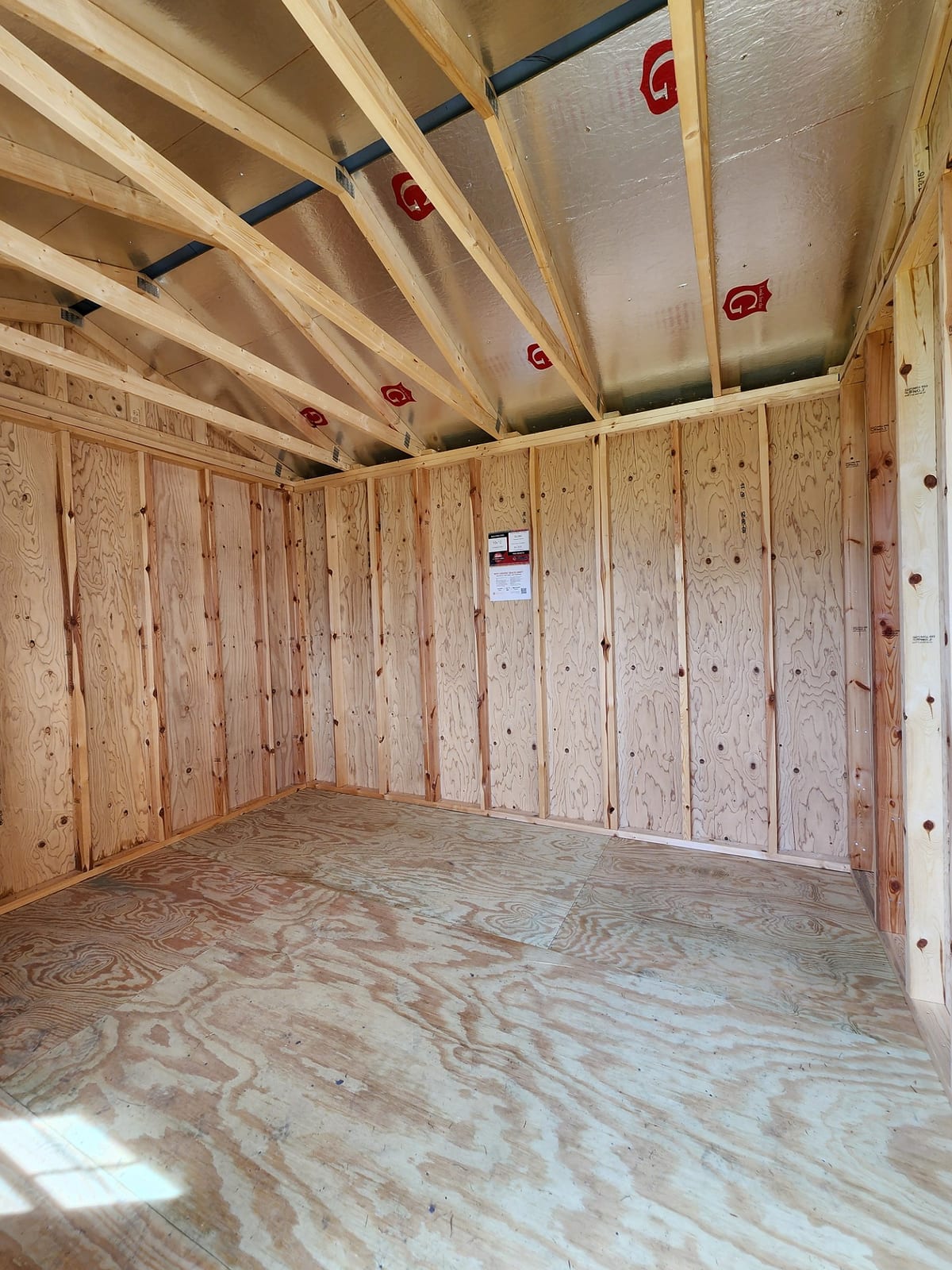 10x12 Garden Shed at Toler's Coastal Structures - Newport
