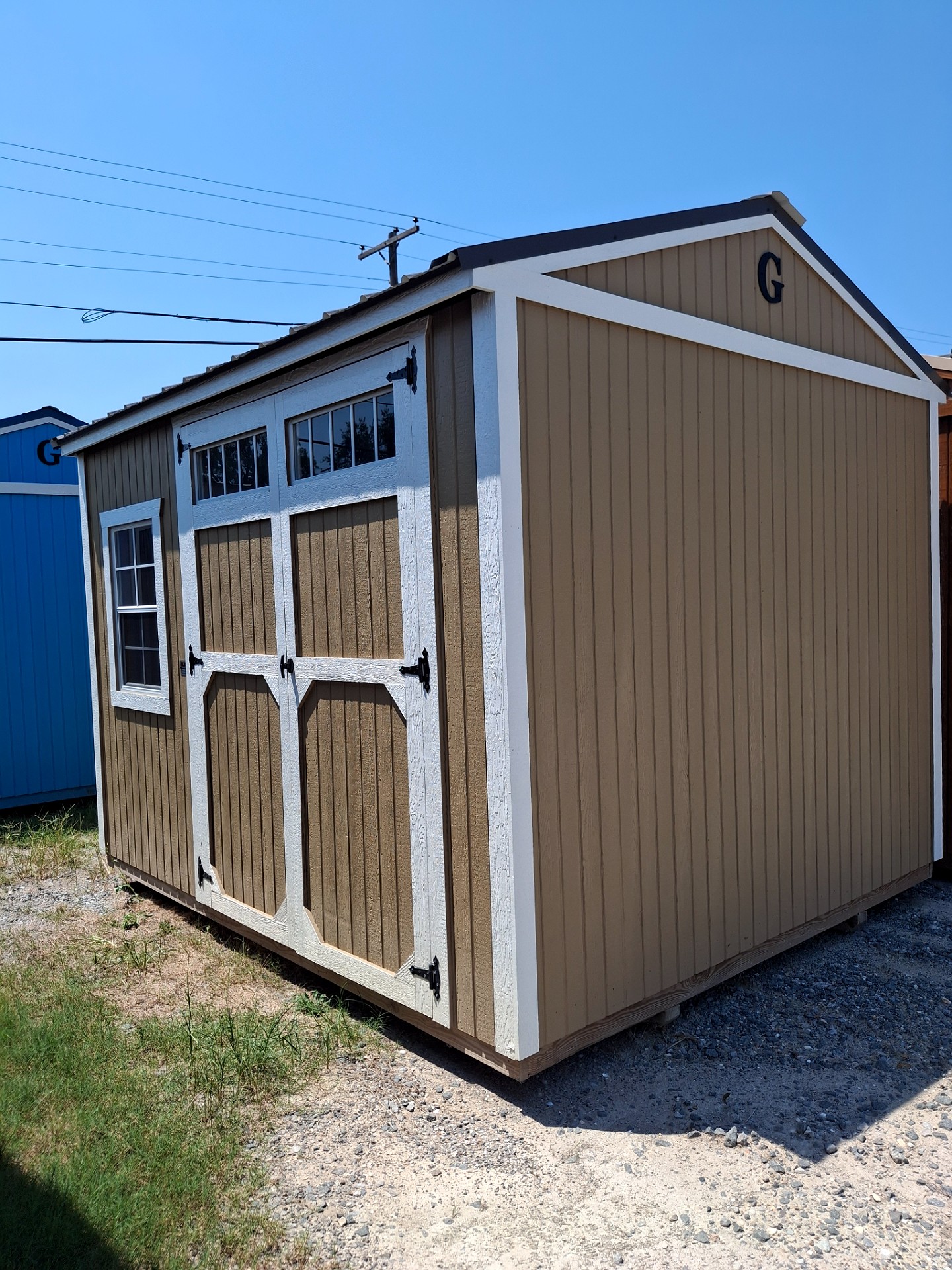 10x12 Garden Shed at Kirbyville Lot - Essex Bros