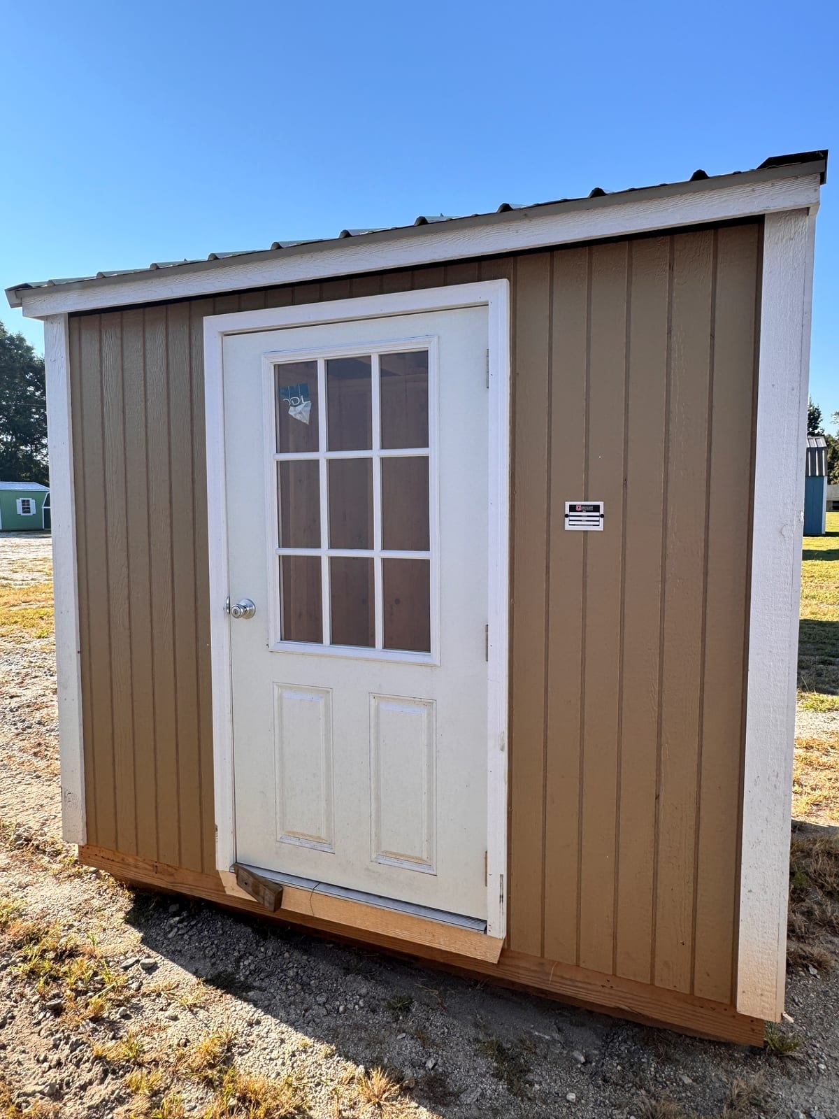 6x8 Garden Shed at Graceland of Cumming
