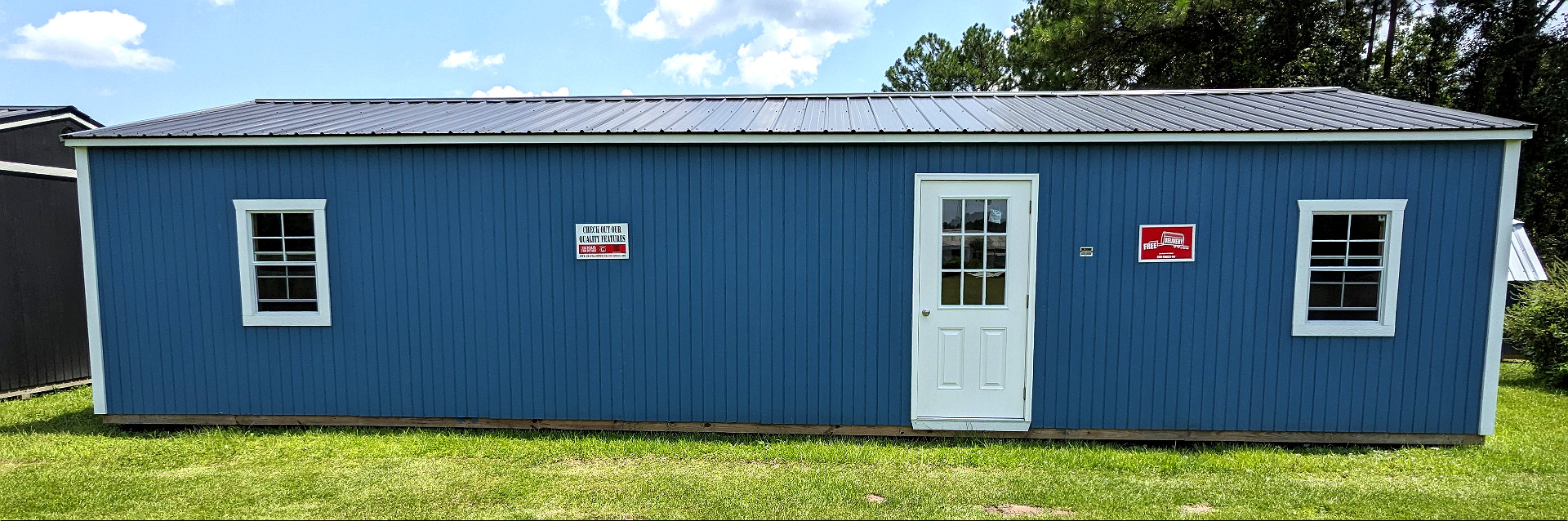 16x40 Garden Shed at Graceland Storage Sheds and Buildings of Kingsland