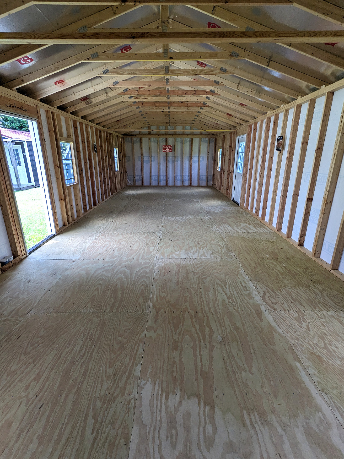 16x40 Garden Shed at Graceland Storage Sheds and Buildings of Kingsland