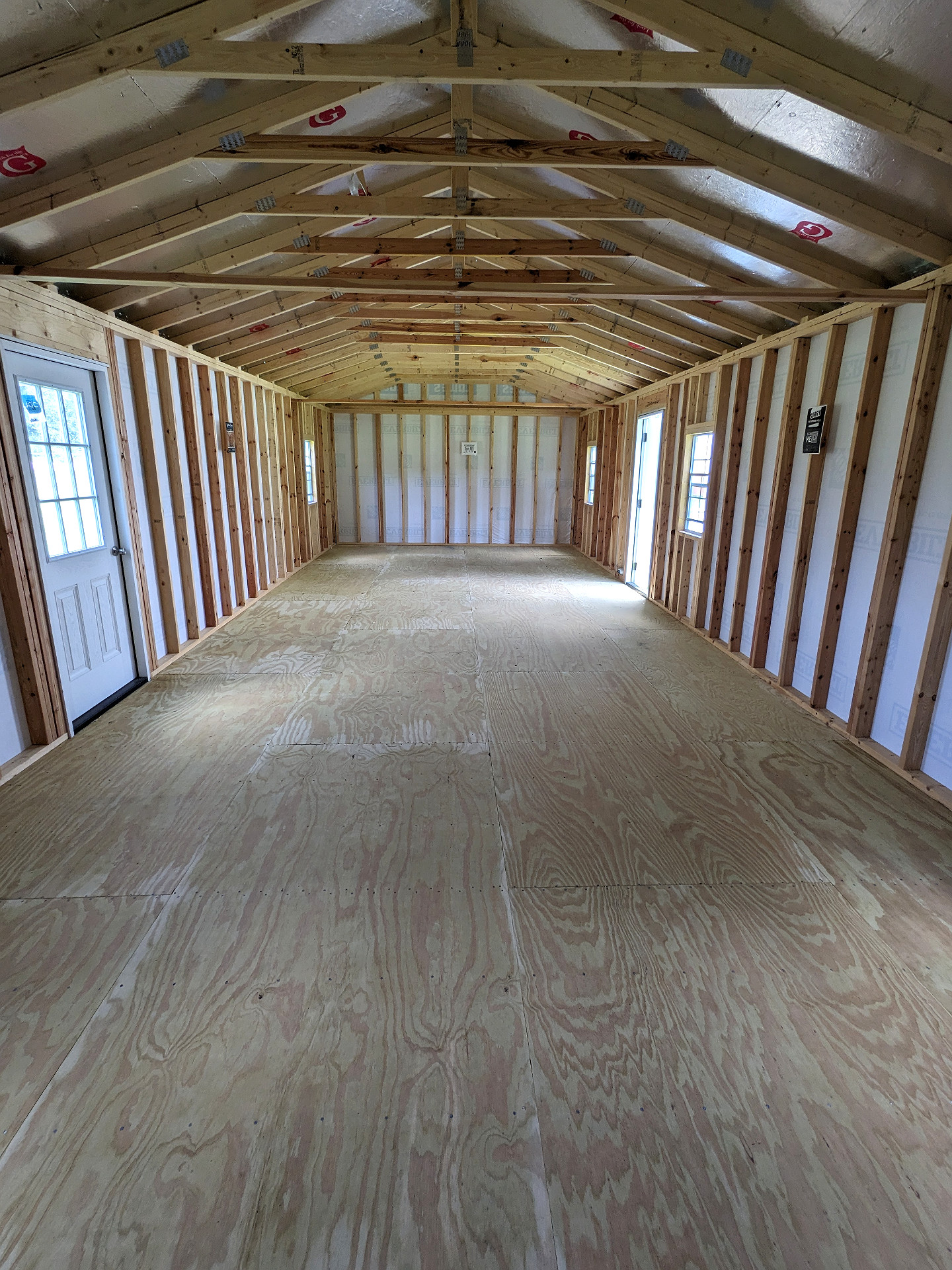 16x40 Garden Shed at Graceland Storage Sheds and Buildings of Kingsland