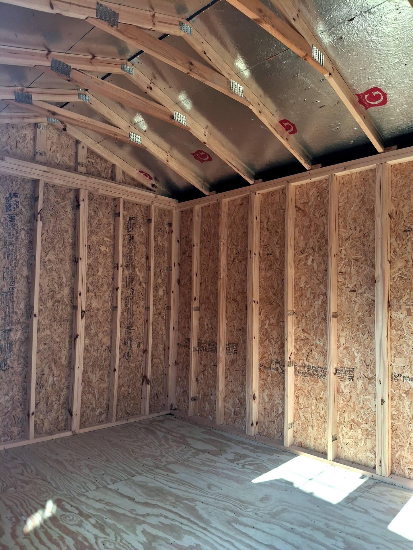 10x16 Garden Shed at Kirbyville Lot - Essex Bros