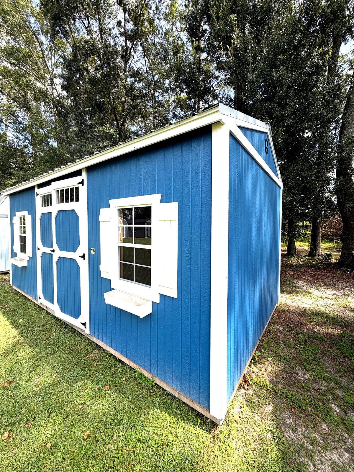 10x20 Garden Shed at Moultrie Lot- Willis Buildings
