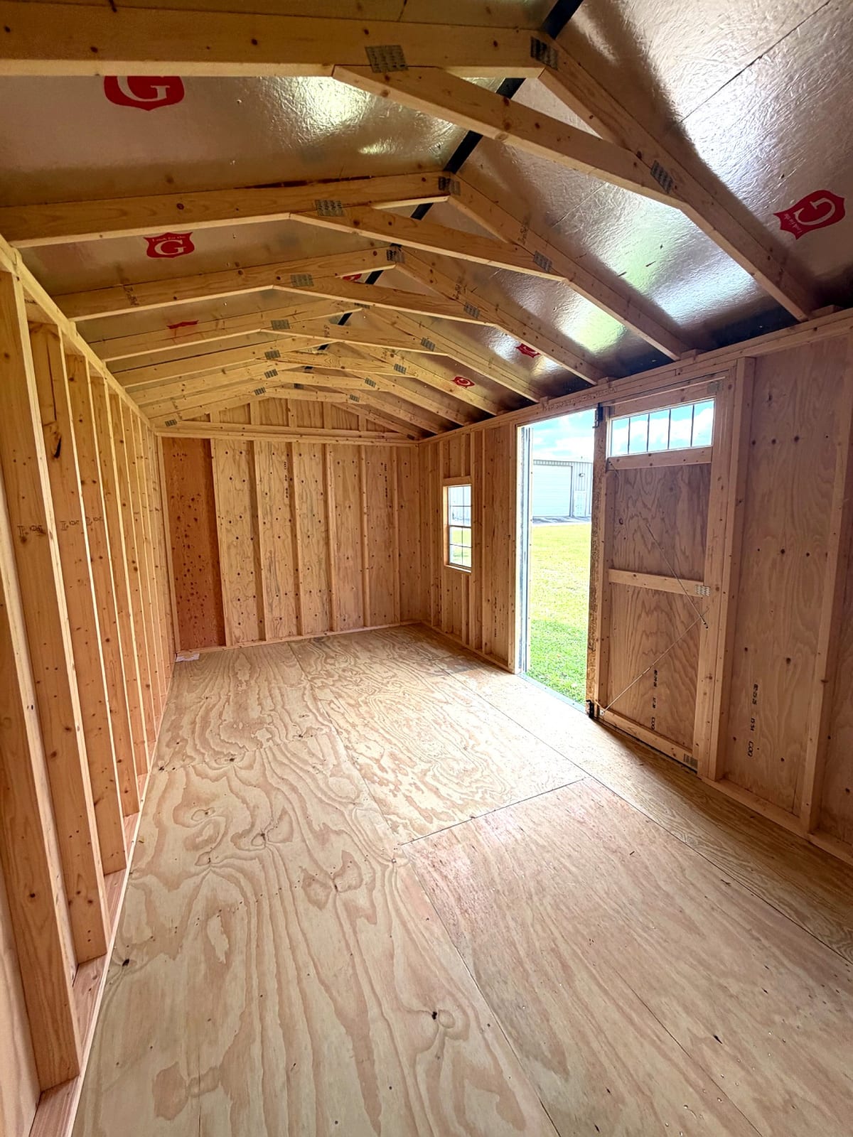 10x20 Garden Shed at Moultrie Lot- Willis Buildings