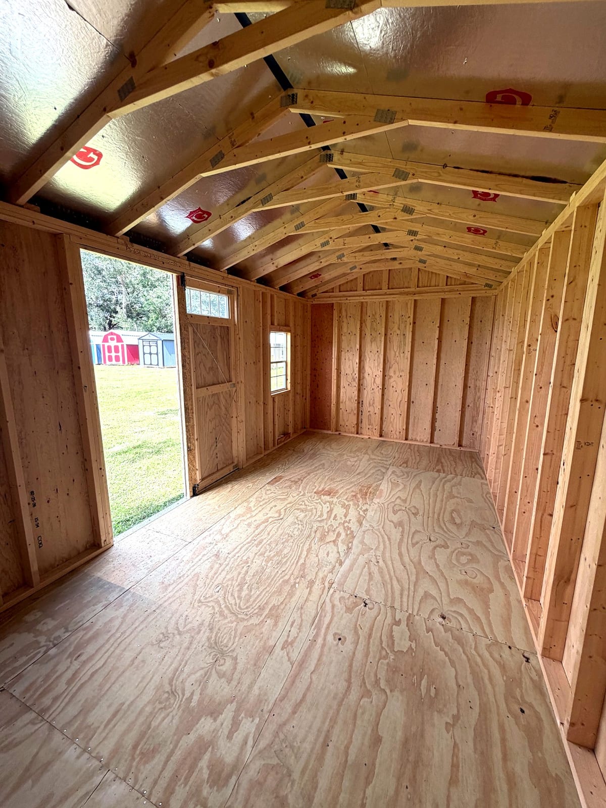 10x20 Garden Shed at Moultrie Lot- Willis Buildings