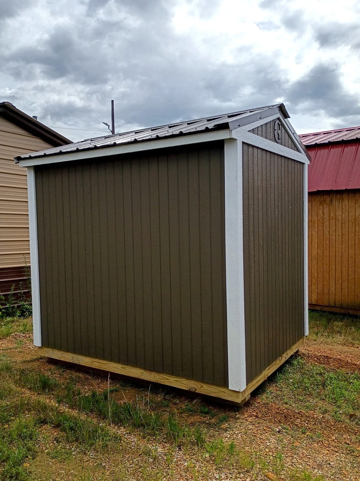 6x8 Garden Shed at Jimmy's Portable Buildings of Savannah, TN