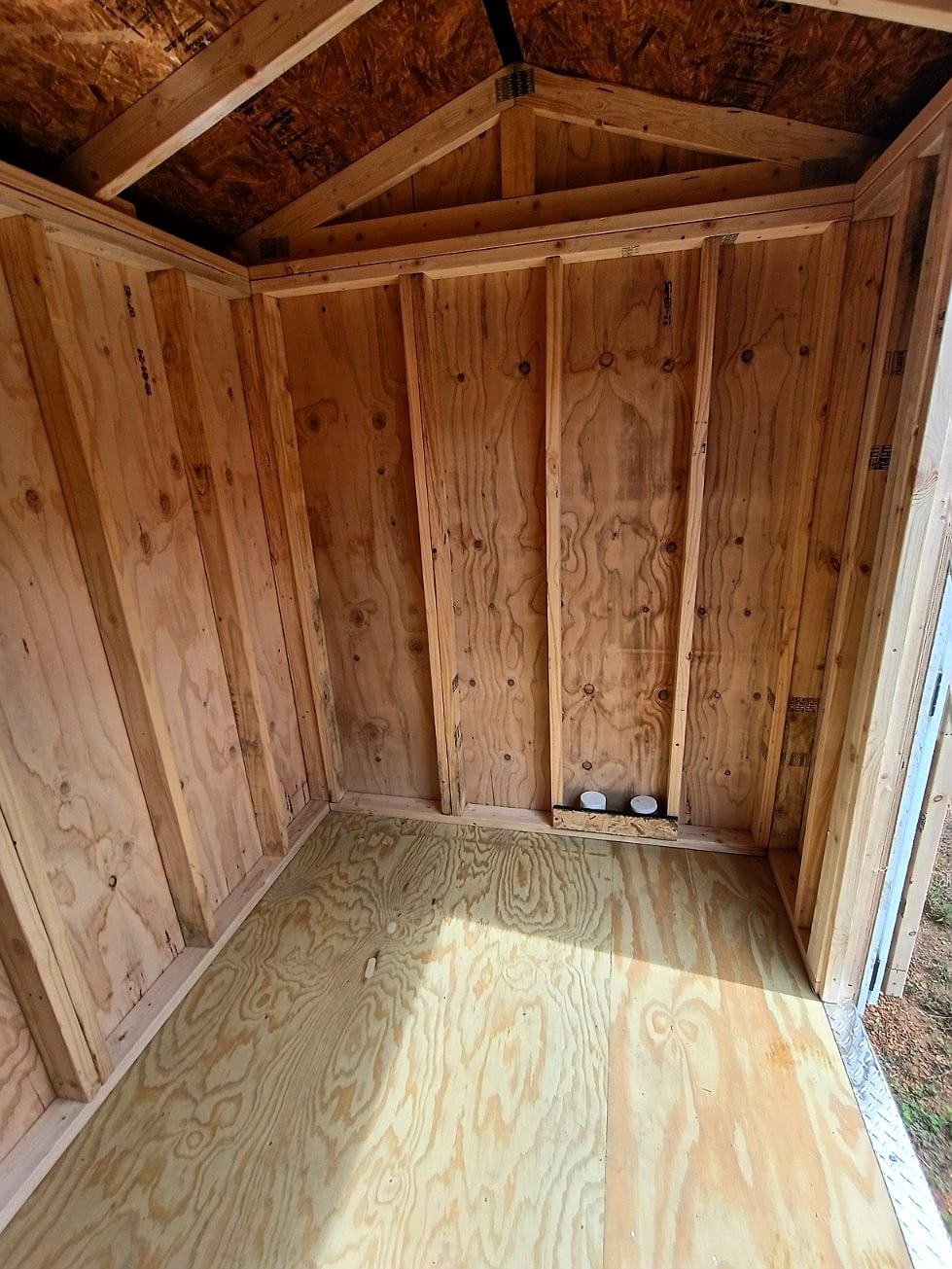 6x8 Garden Shed at Jimmy's Portable Buildings of Savannah, TN