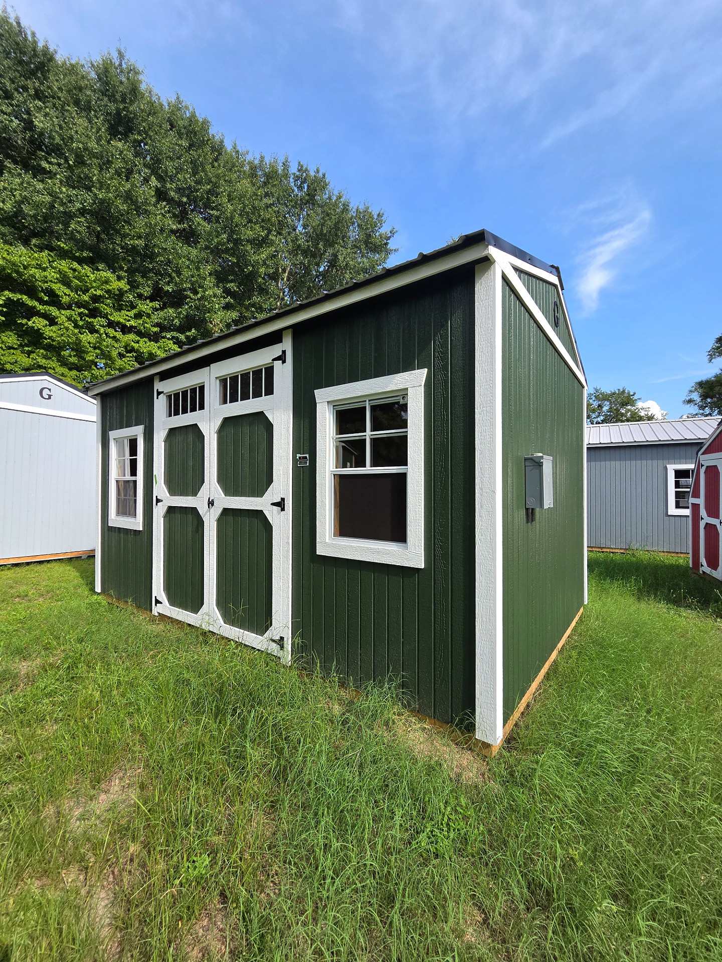 10x16 Garden Shed at Graceland Portable Buildings of the Carolinas / Dixie Motors, LLC