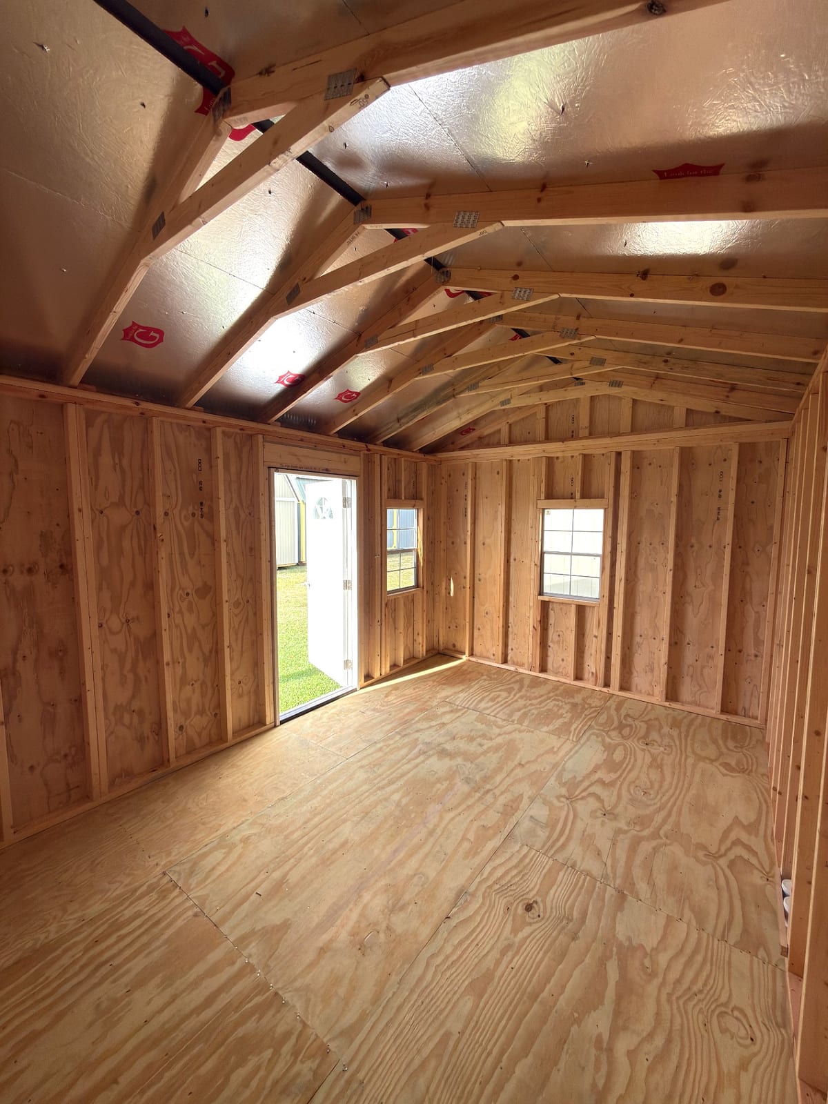 12x16 Garden Shed at Toler's Coastal Structures - Newport
