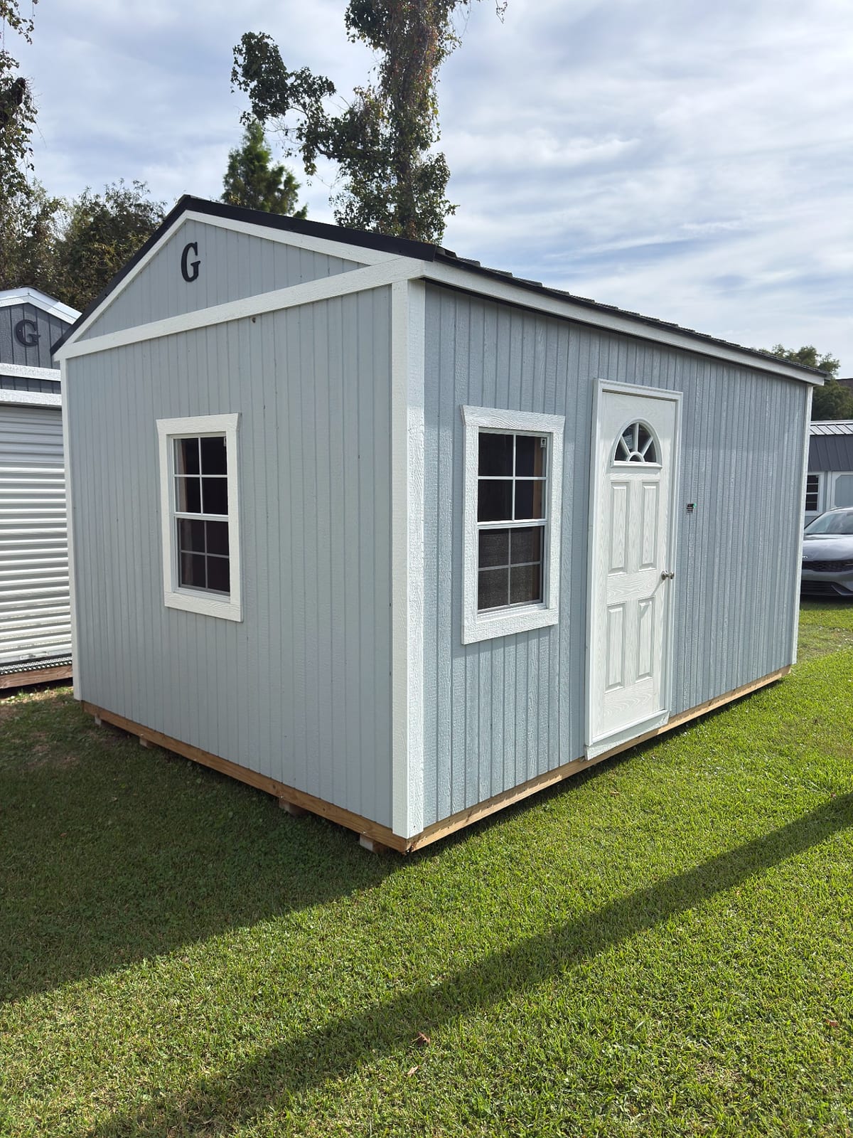 12x16 Garden Shed at Toler's Coastal Structures - Newport