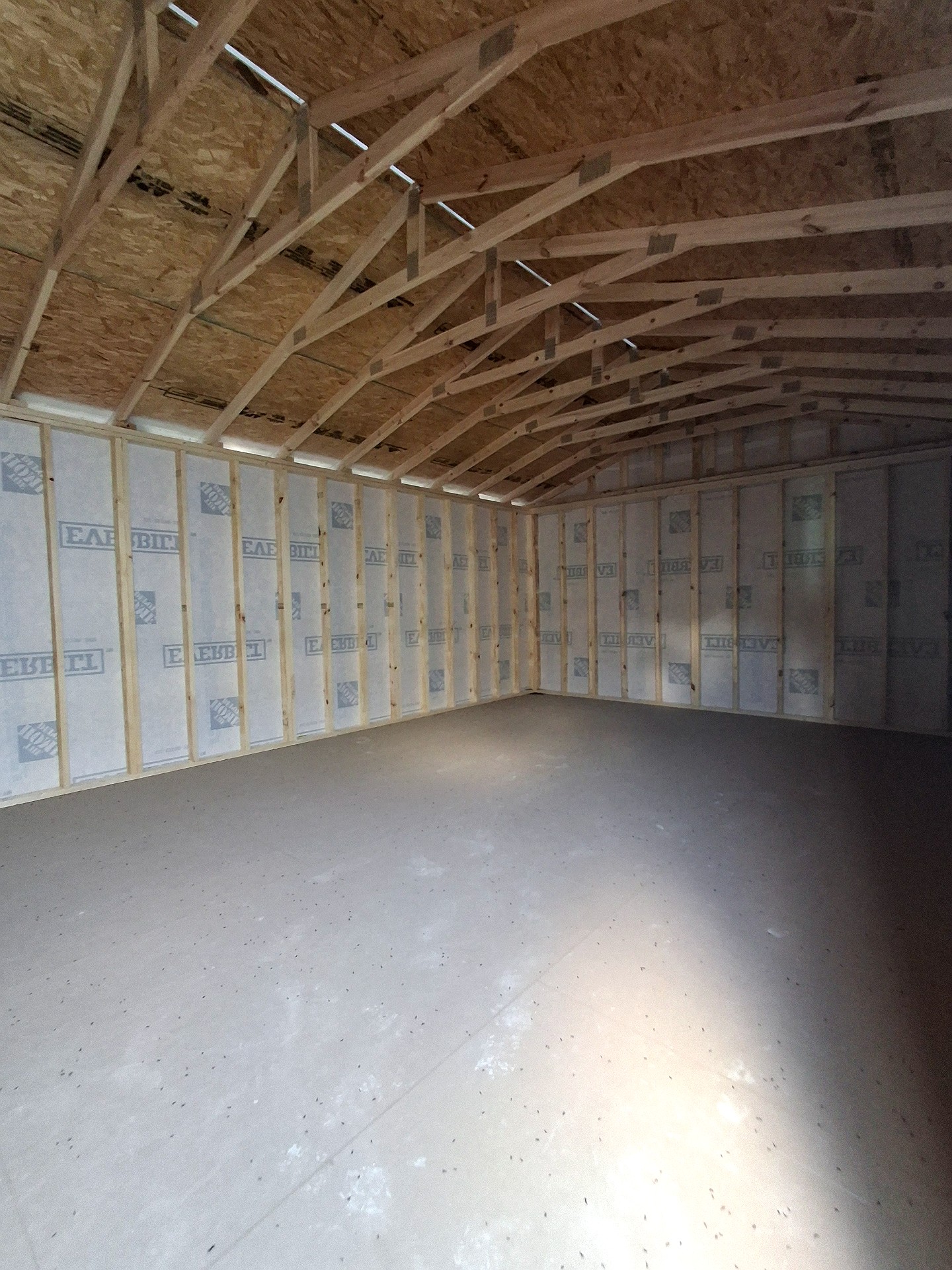 16x40 Garden Shed at Kirbyville Lot - Essex Bros