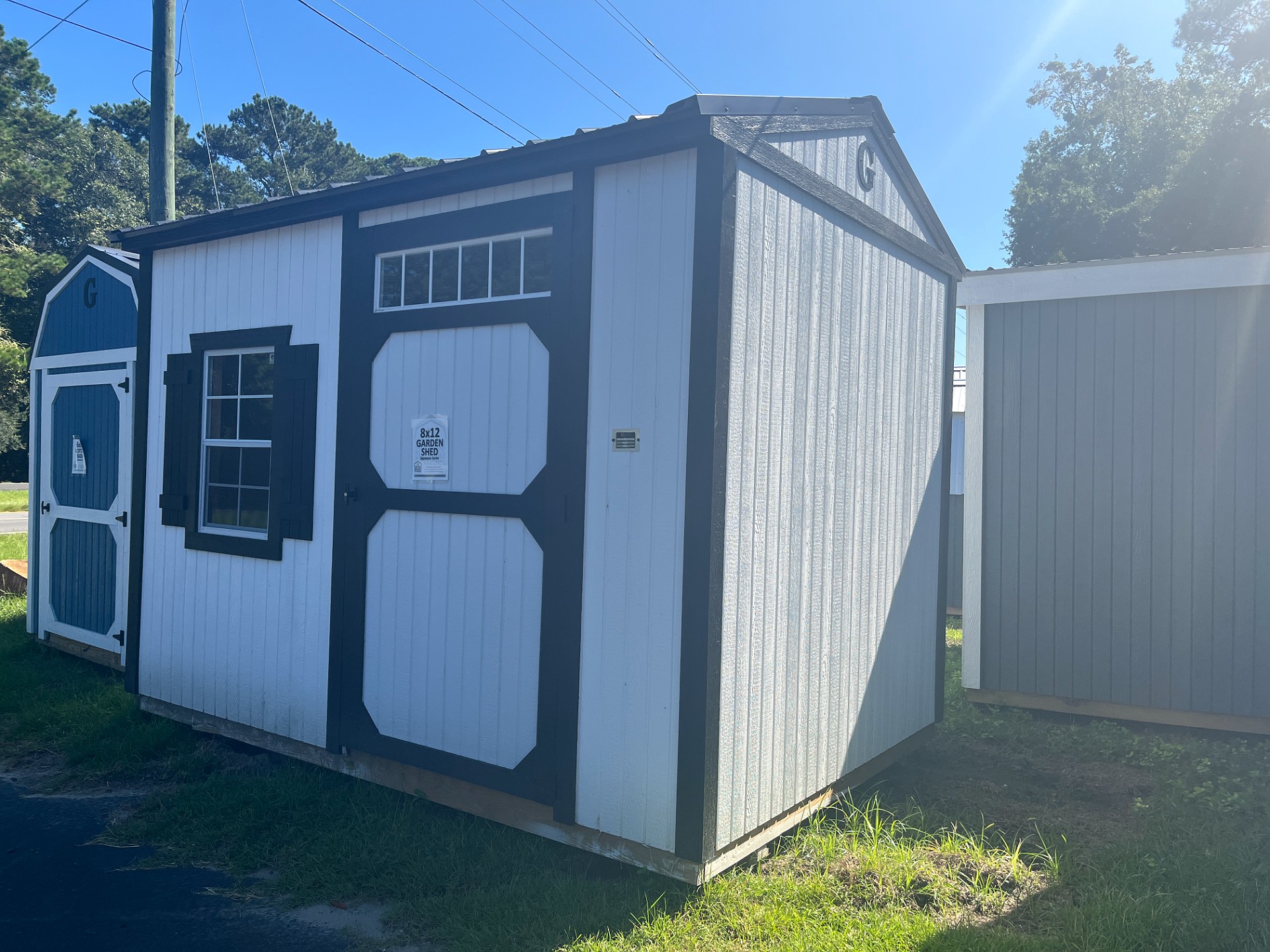 8x12 Garden Shed at Portable Buildings of Ravenel