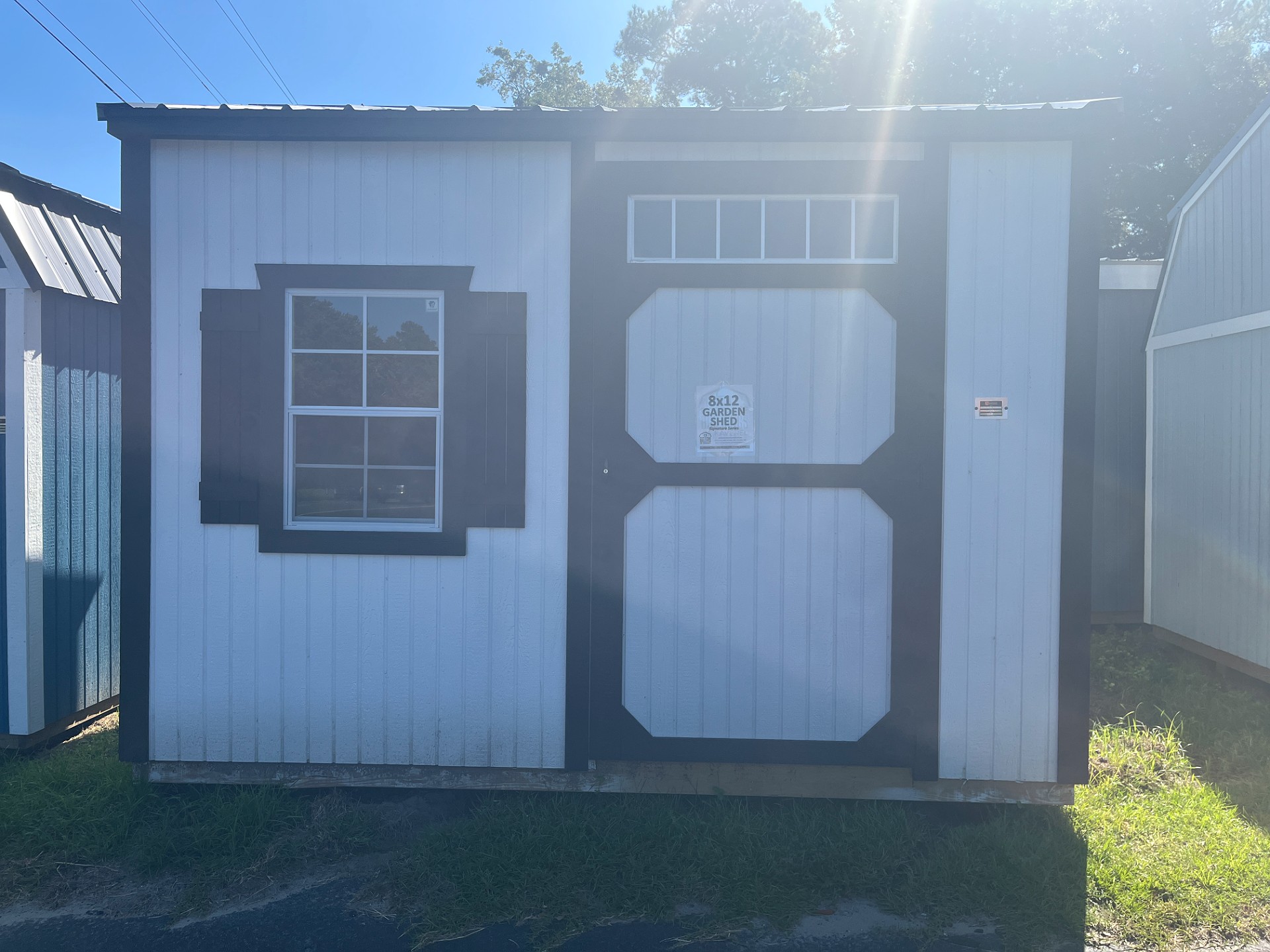 8x12 Garden Shed at Portable Buildings of Ravenel