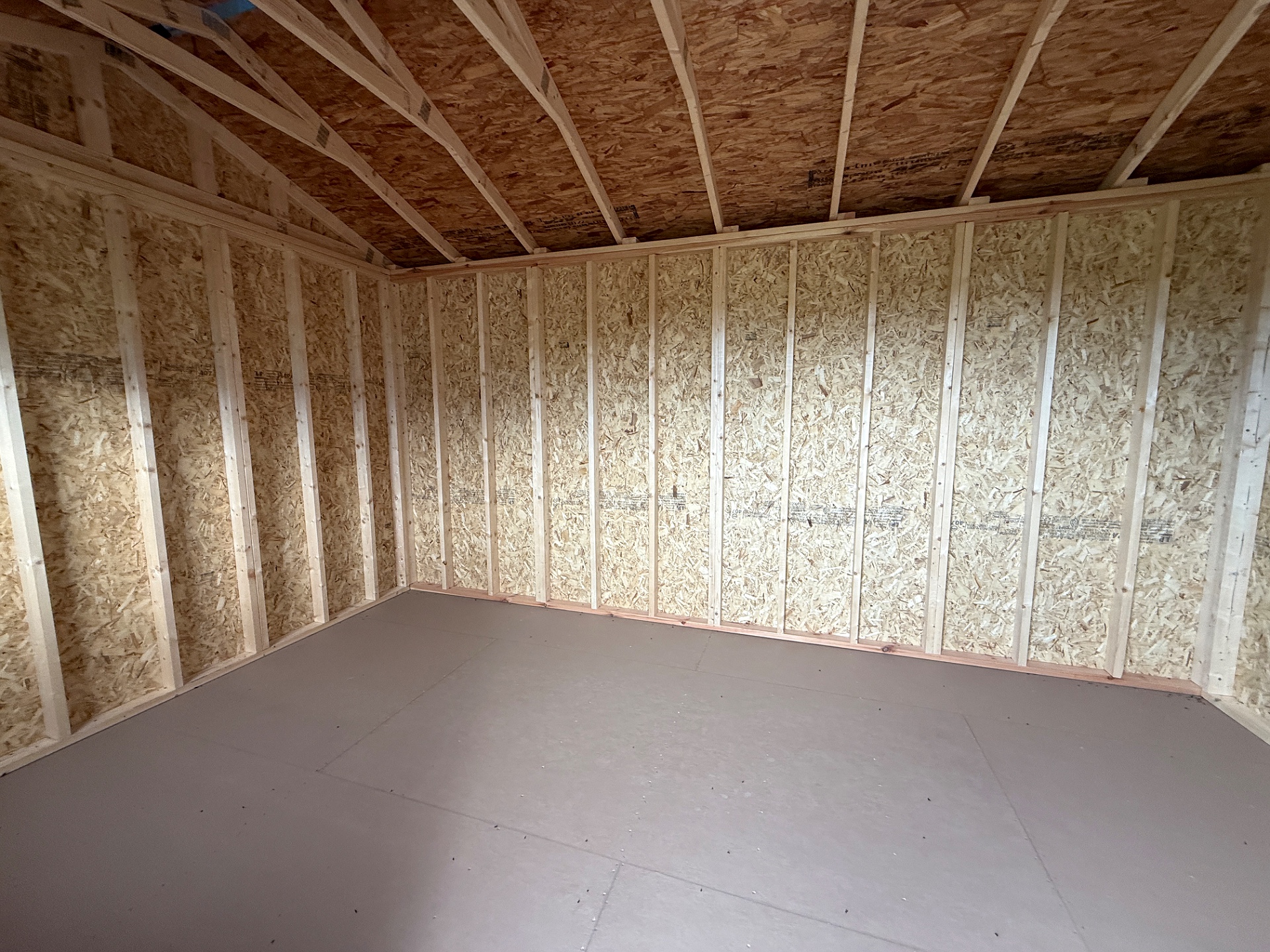 10x16 Garden Shed at Southern Ag Equipment, LLC - Saint Francisville, Louisiana
