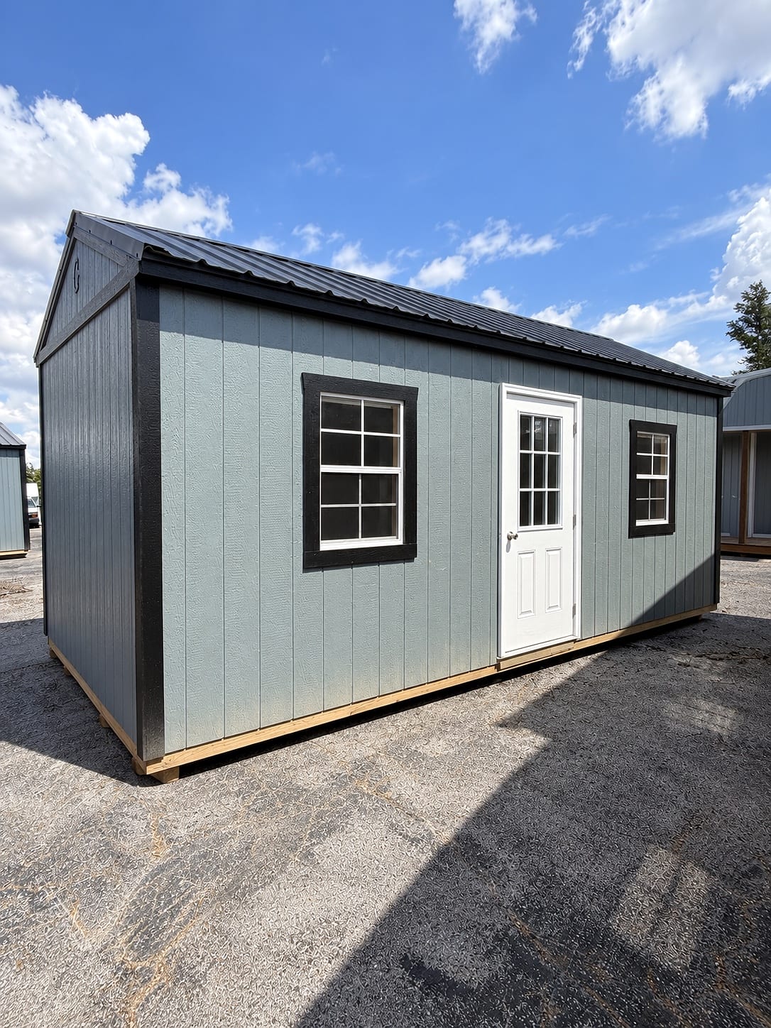 12x20 Garden Shed at Tyler Lot- ETX Steel Tyler