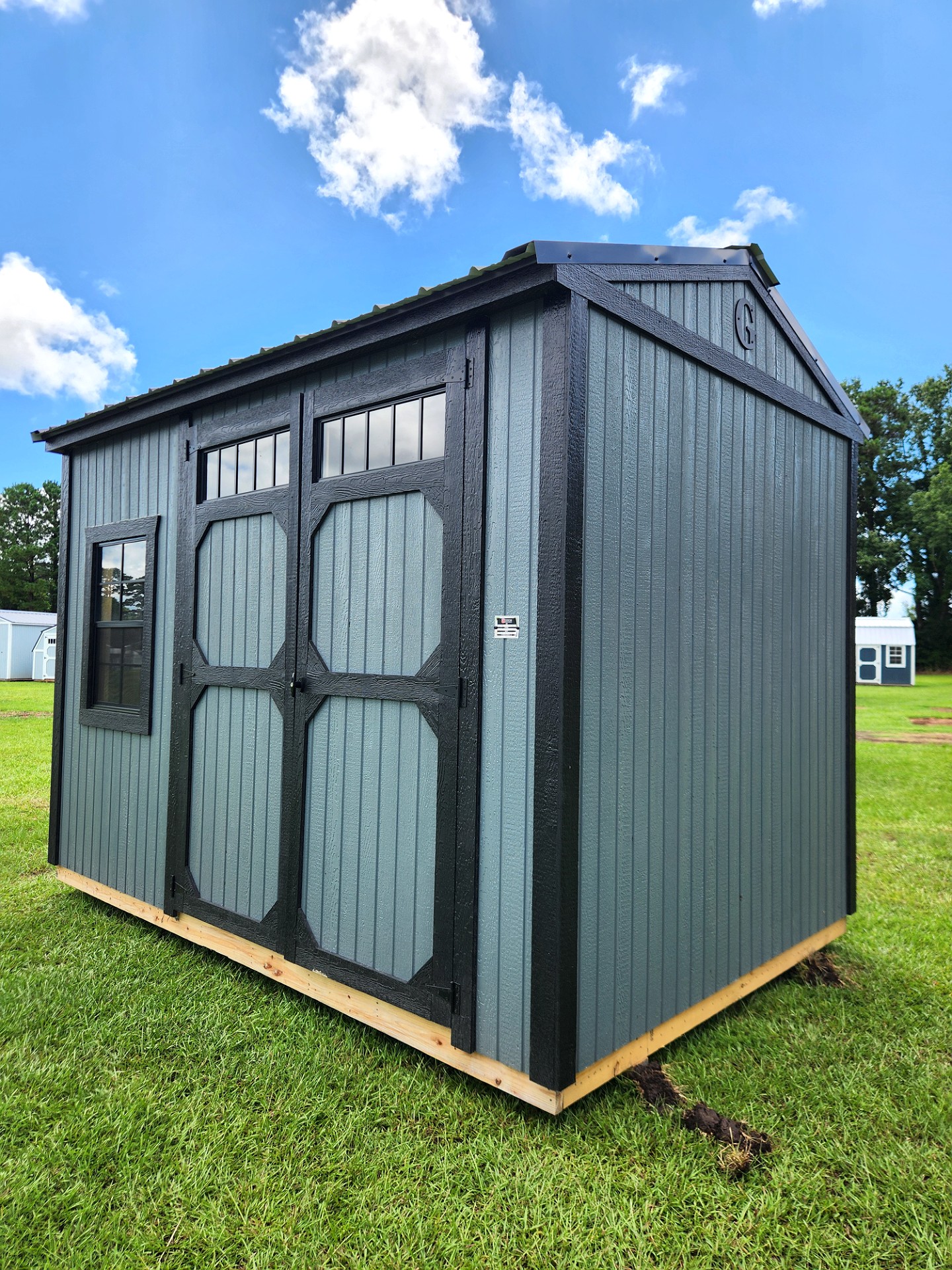 8x12 Garden Shed at Toler's Coastal Structures - Newport