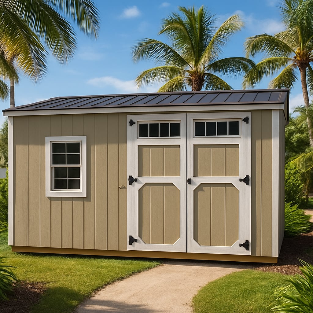 12x16 Garden Shed at ACE Buildings - Graceland of Corpus Christi