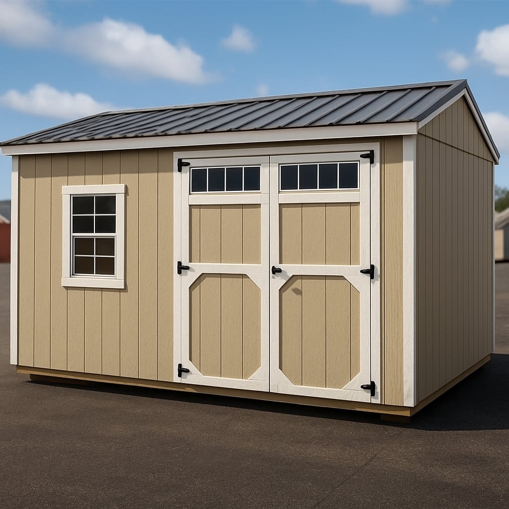 12x16 Garden Shed at ACE Buildings - Graceland of Corpus Christi