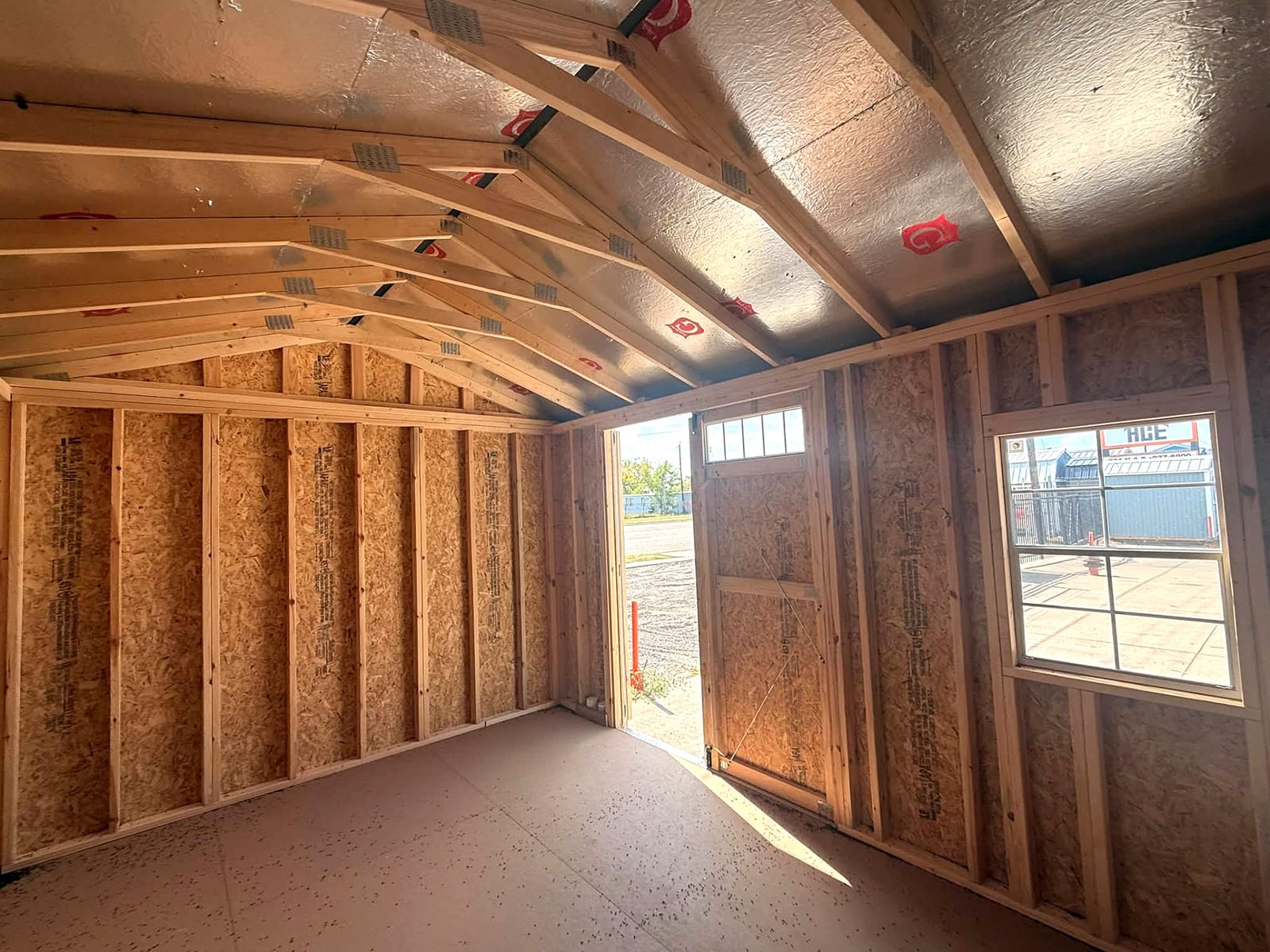 12x16 Garden Shed at ACE Buildings - Graceland of Corpus Christi