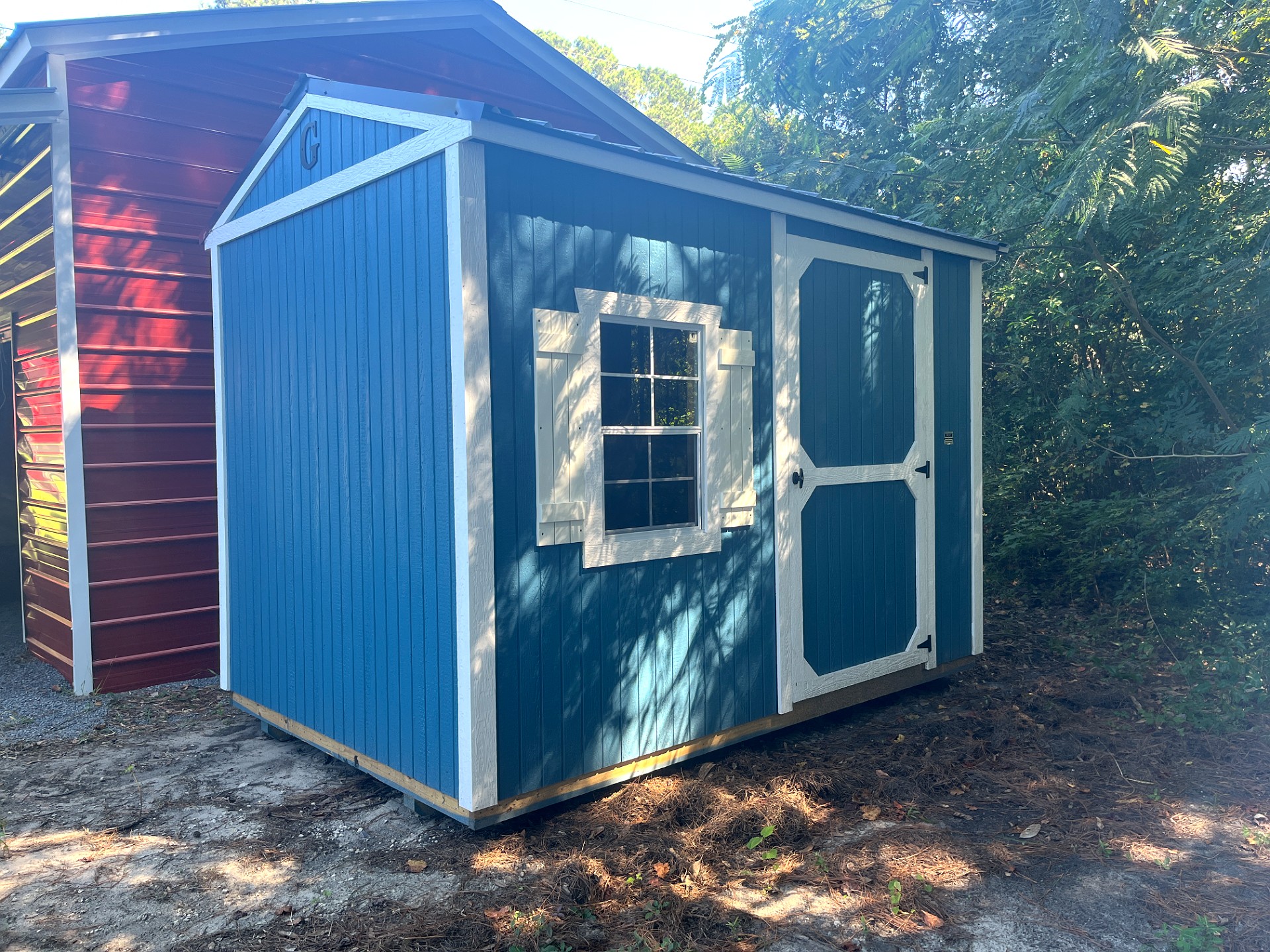 8x12 Garden Shed at Portable Buildings of Ravenel