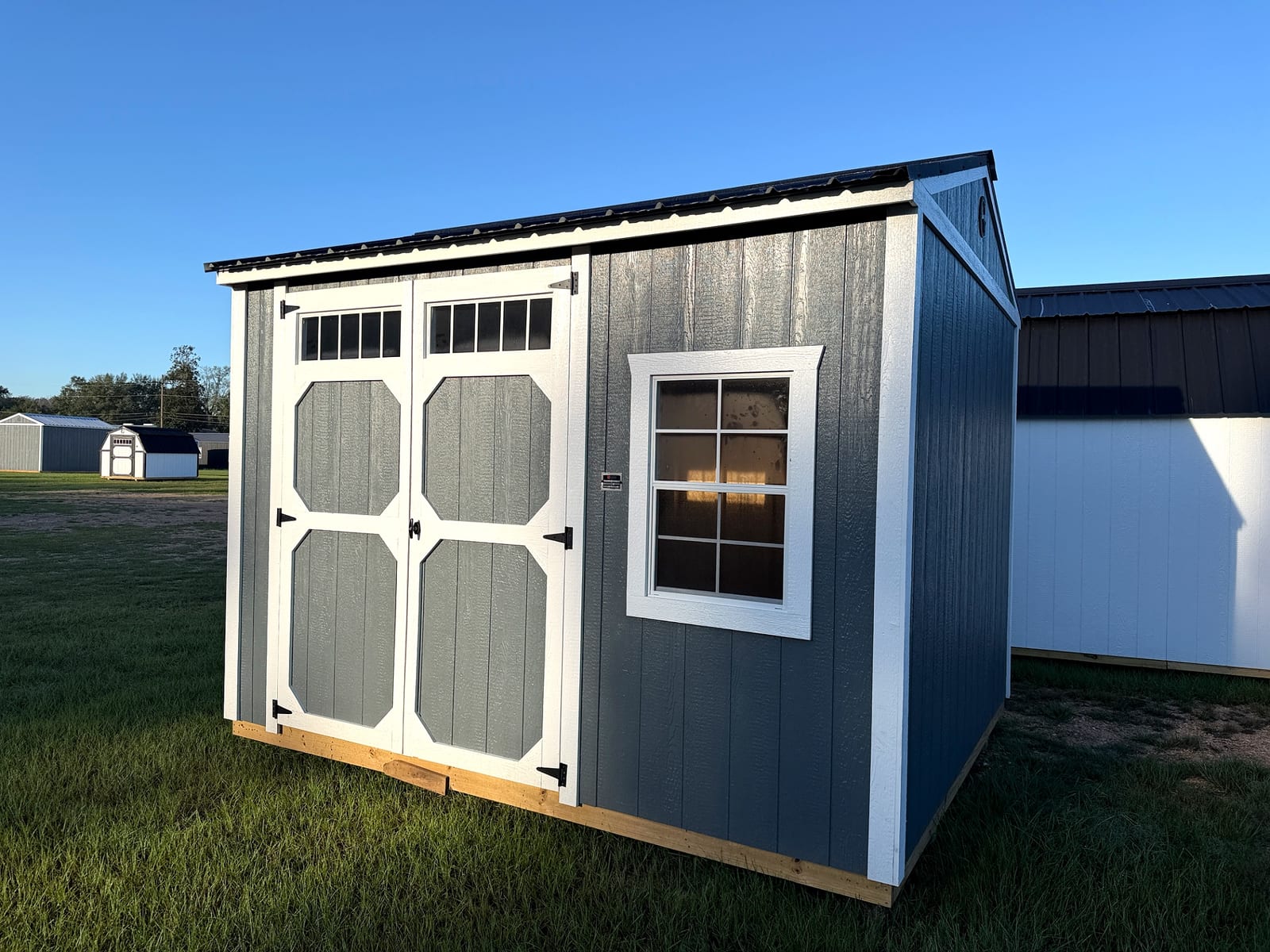 10x12 Garden Shed at Southern Ag Equipment, LLC - Saint Francisville, Louisiana