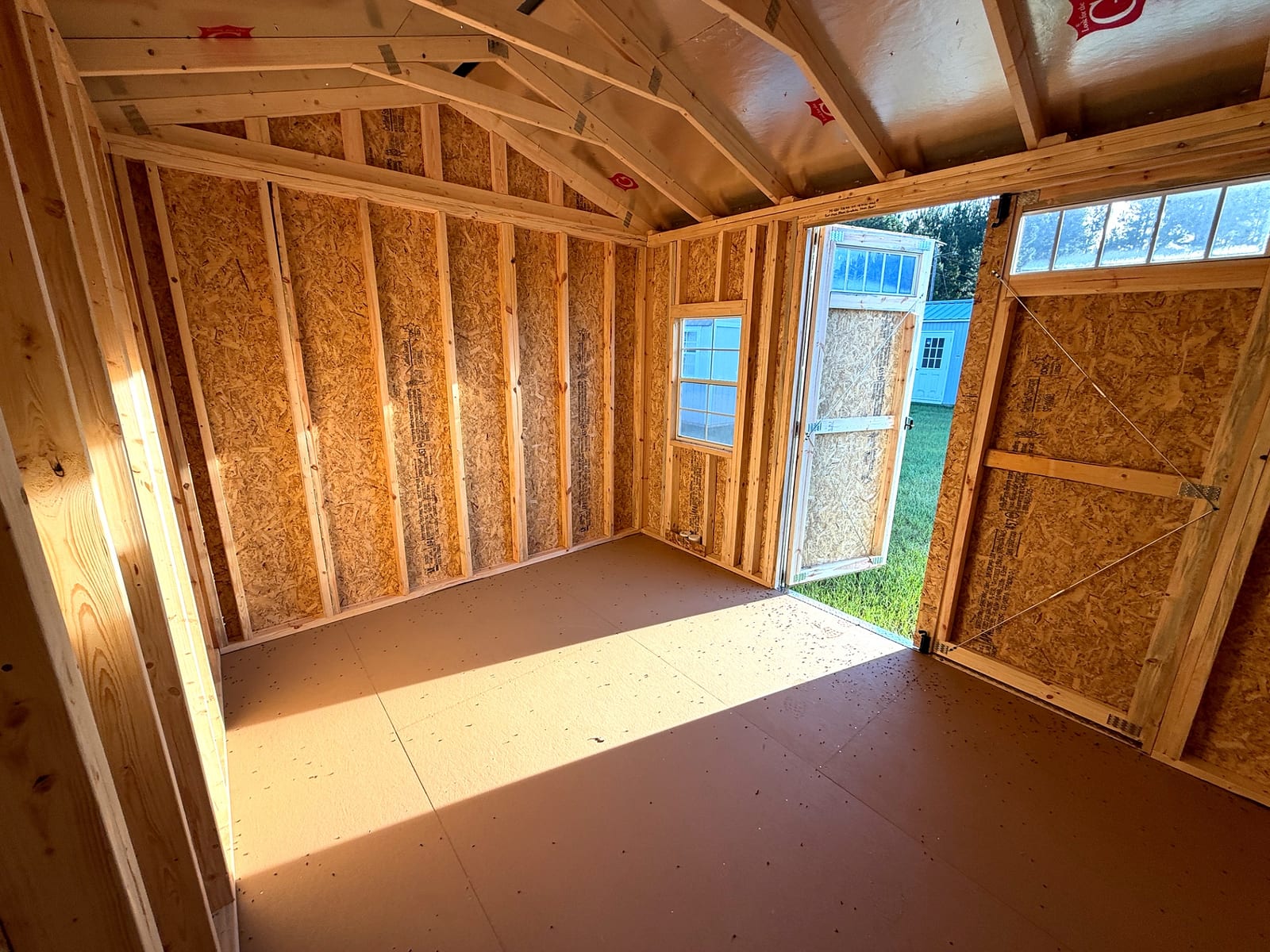10x12 Garden Shed at Southern Ag Equipment, LLC - Saint Francisville, Louisiana