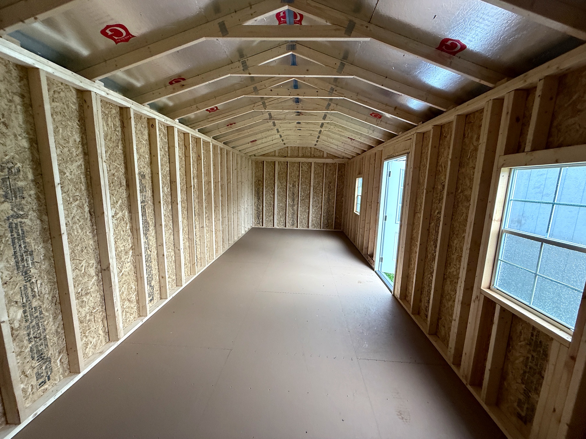 12x28 Garden Shed at Southern Ag Equipment, LLC - Saint Francisville, Louisiana