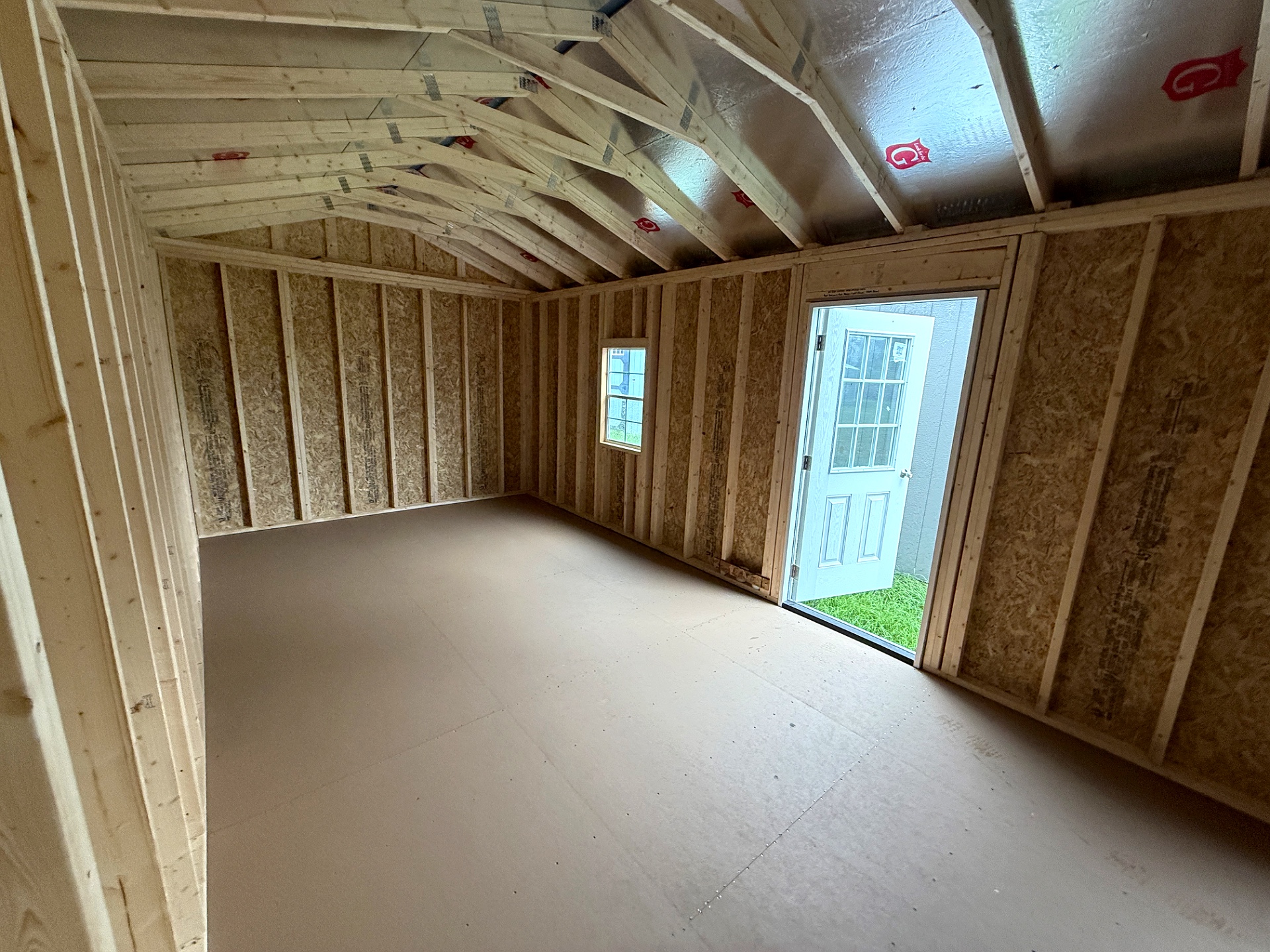 12x28 Garden Shed at Southern Ag Equipment, LLC - Saint Francisville, Louisiana