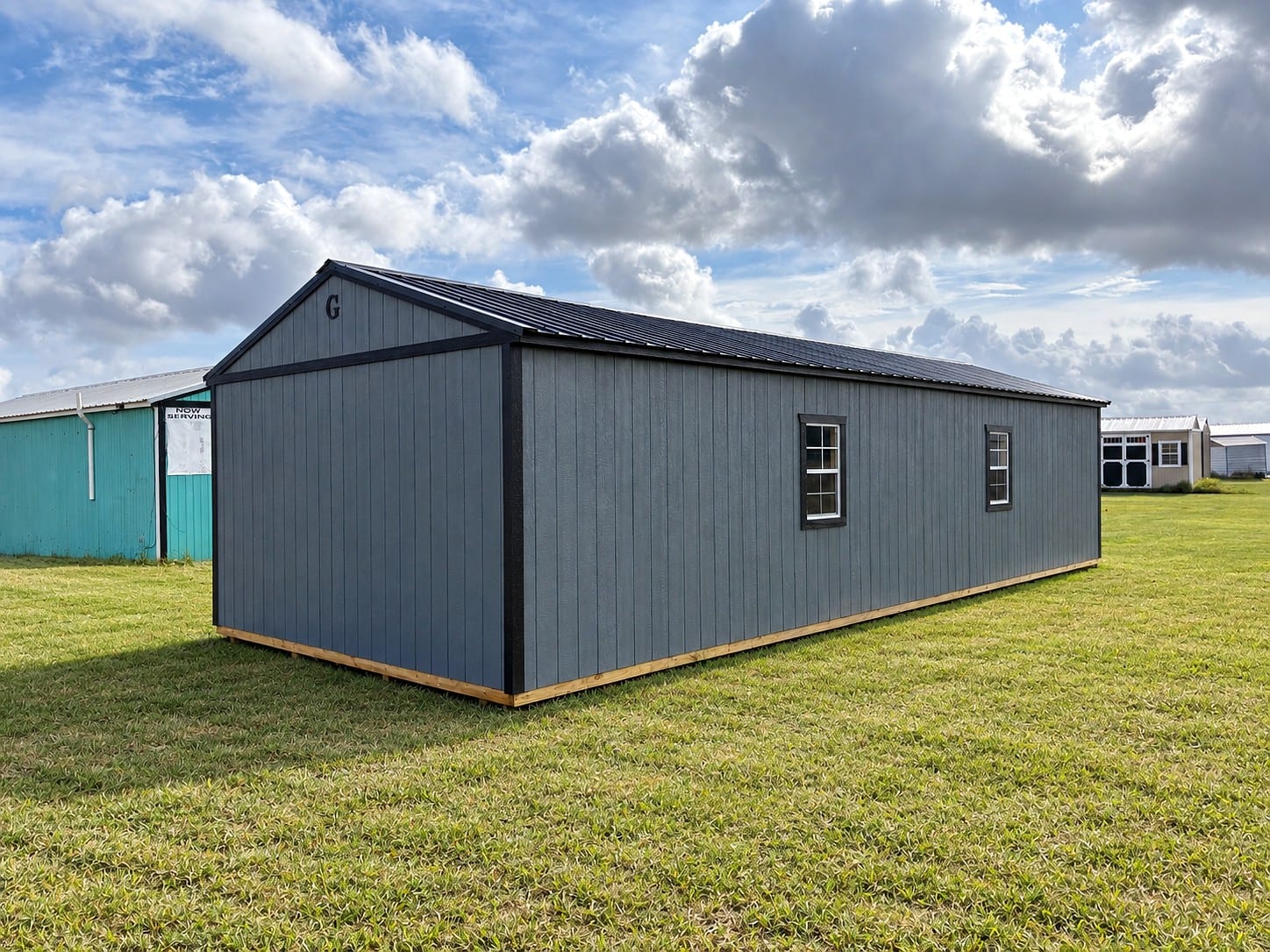 16x40 Garden Shed at ACE Buildings - Graceland of Corpus Christi