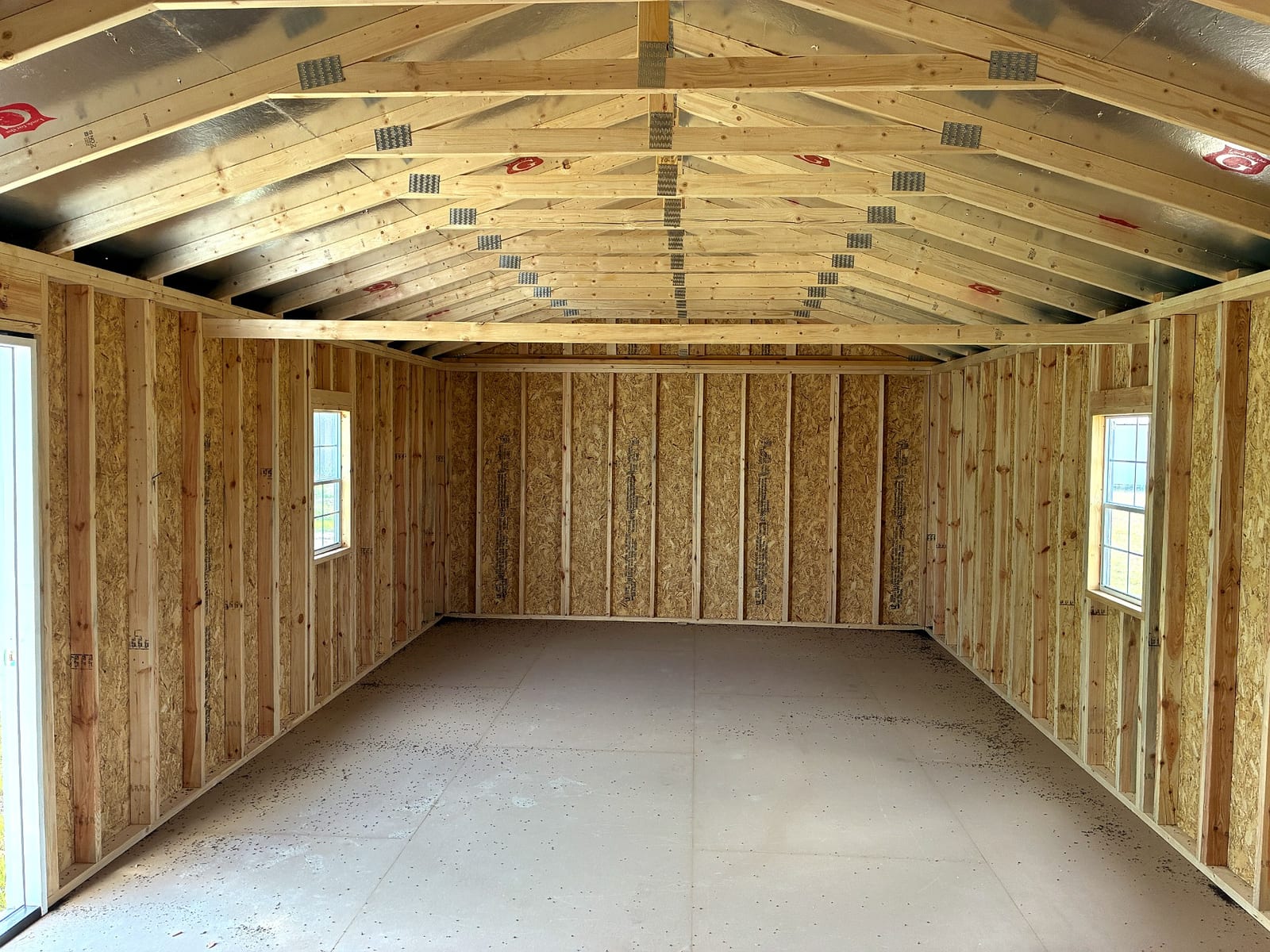 16x40 Garden Shed at ACE Buildings - Graceland of Corpus Christi