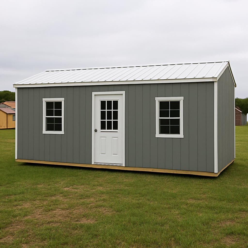 12x24 Garden Shed at ACE Buildings - Graceland of Corpus Christi