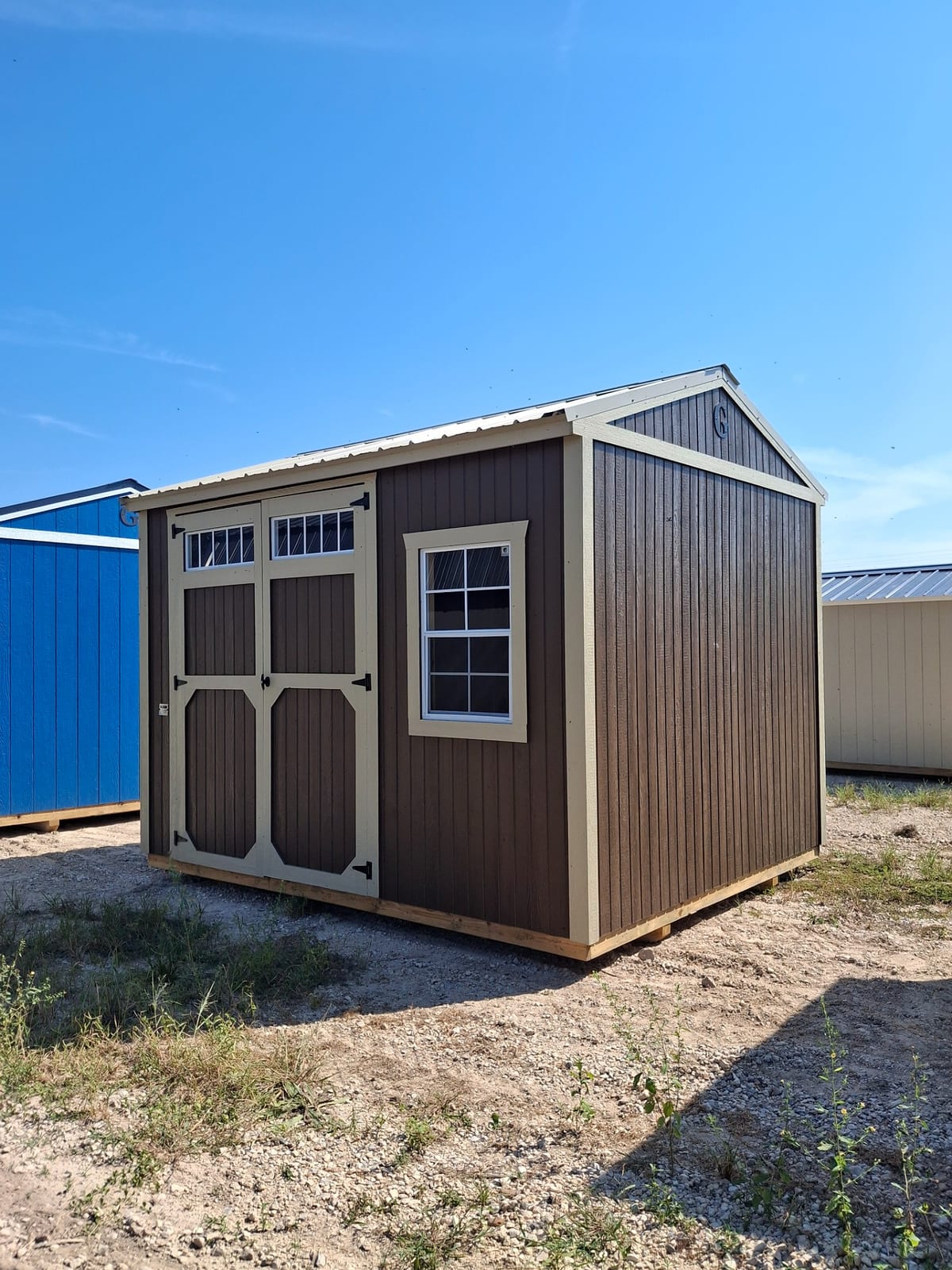 10x12 Garden Shed at Kirbyville Lot - Essex Bros