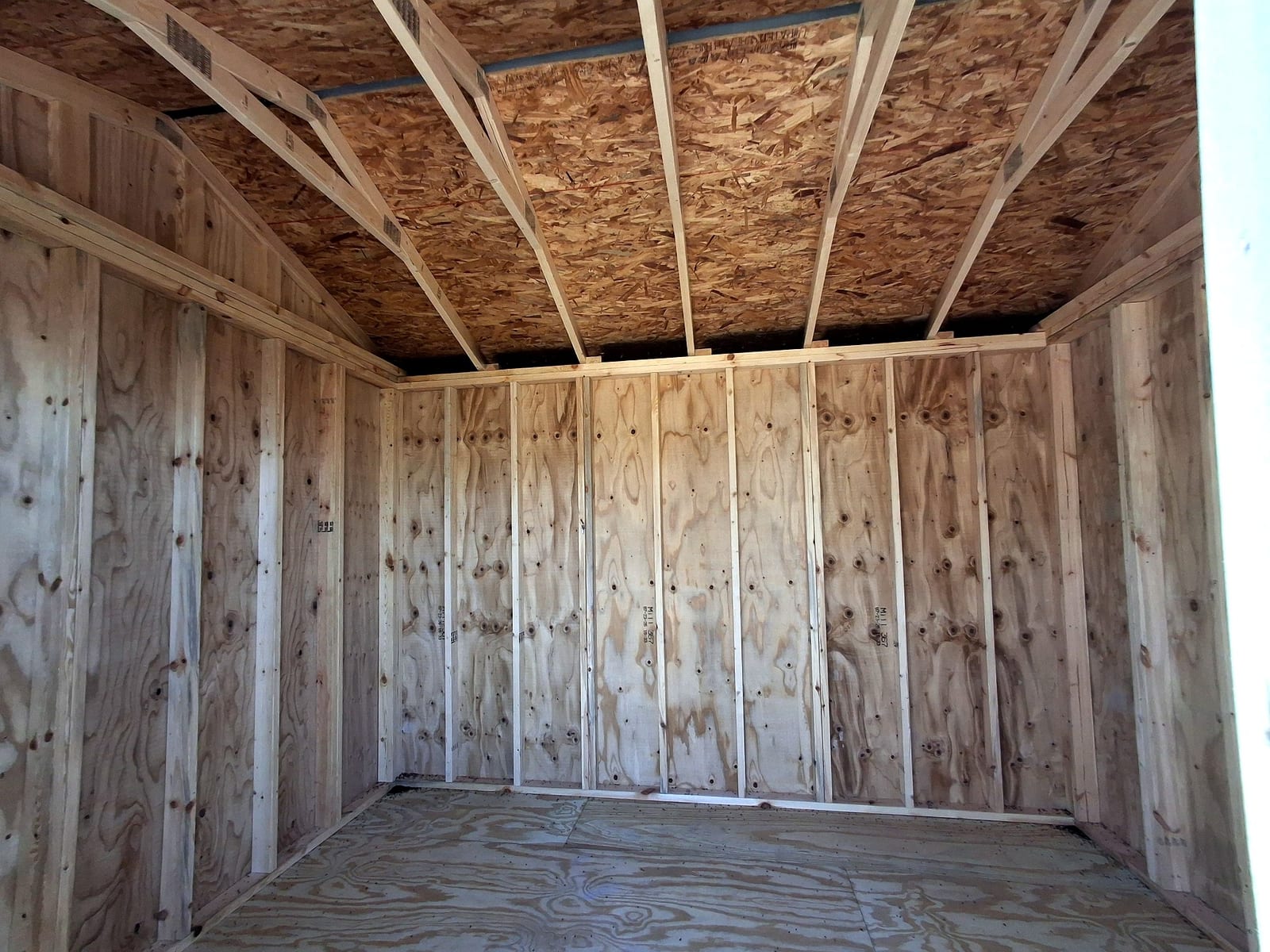 10x12 Garden Shed at Kirbyville Lot - Essex Bros
