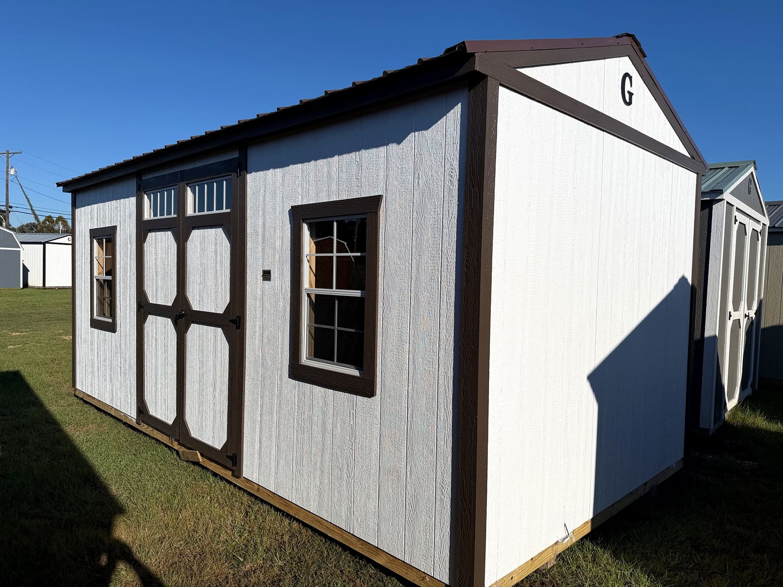 10x20 Garden Shed at Southern Ag Equipment, LLC - Saint Francisville, Louisiana
