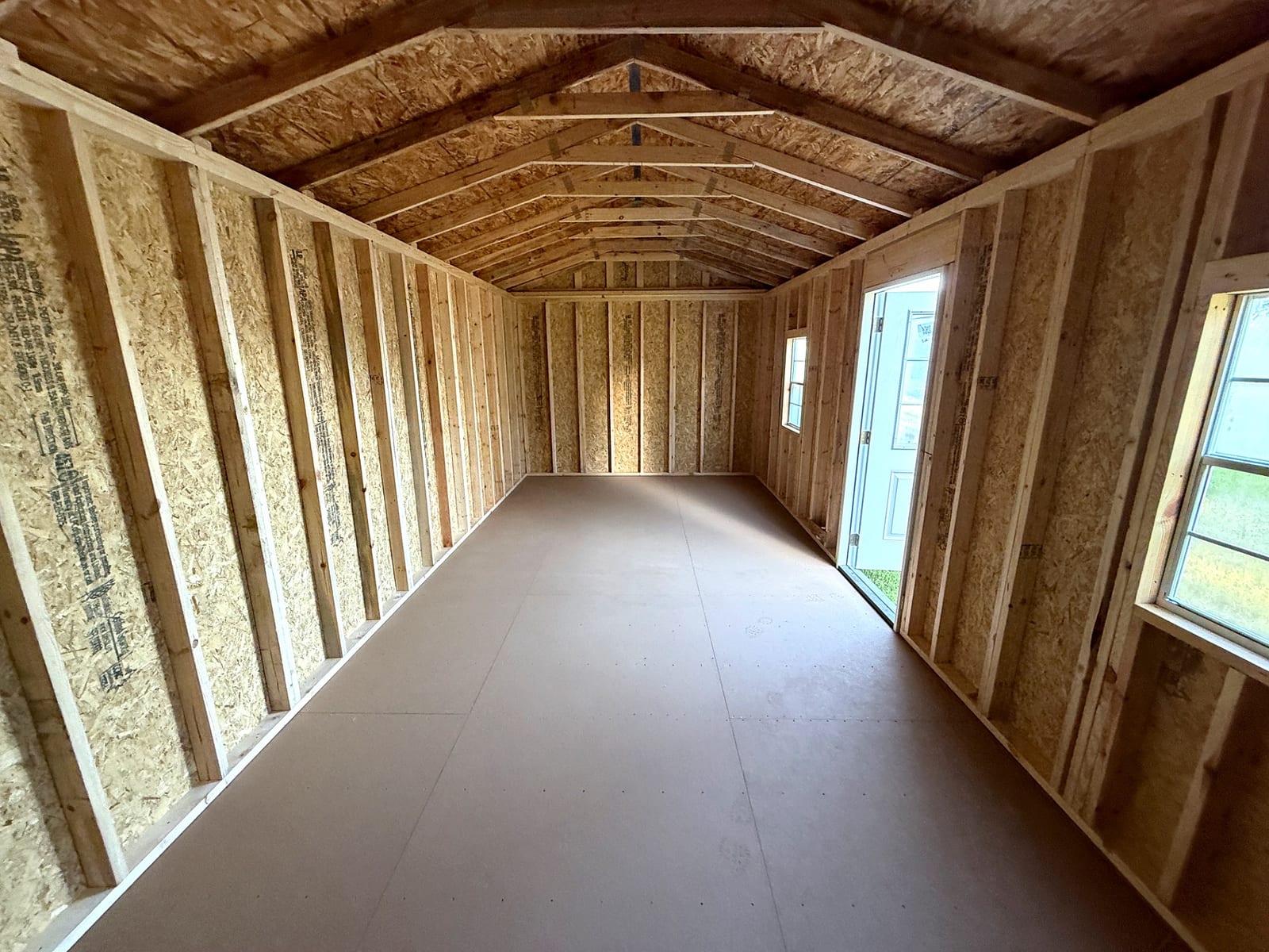 12x24 Garden Shed at Southern Ag Equipment, LLC - Saint Francisville, Louisiana