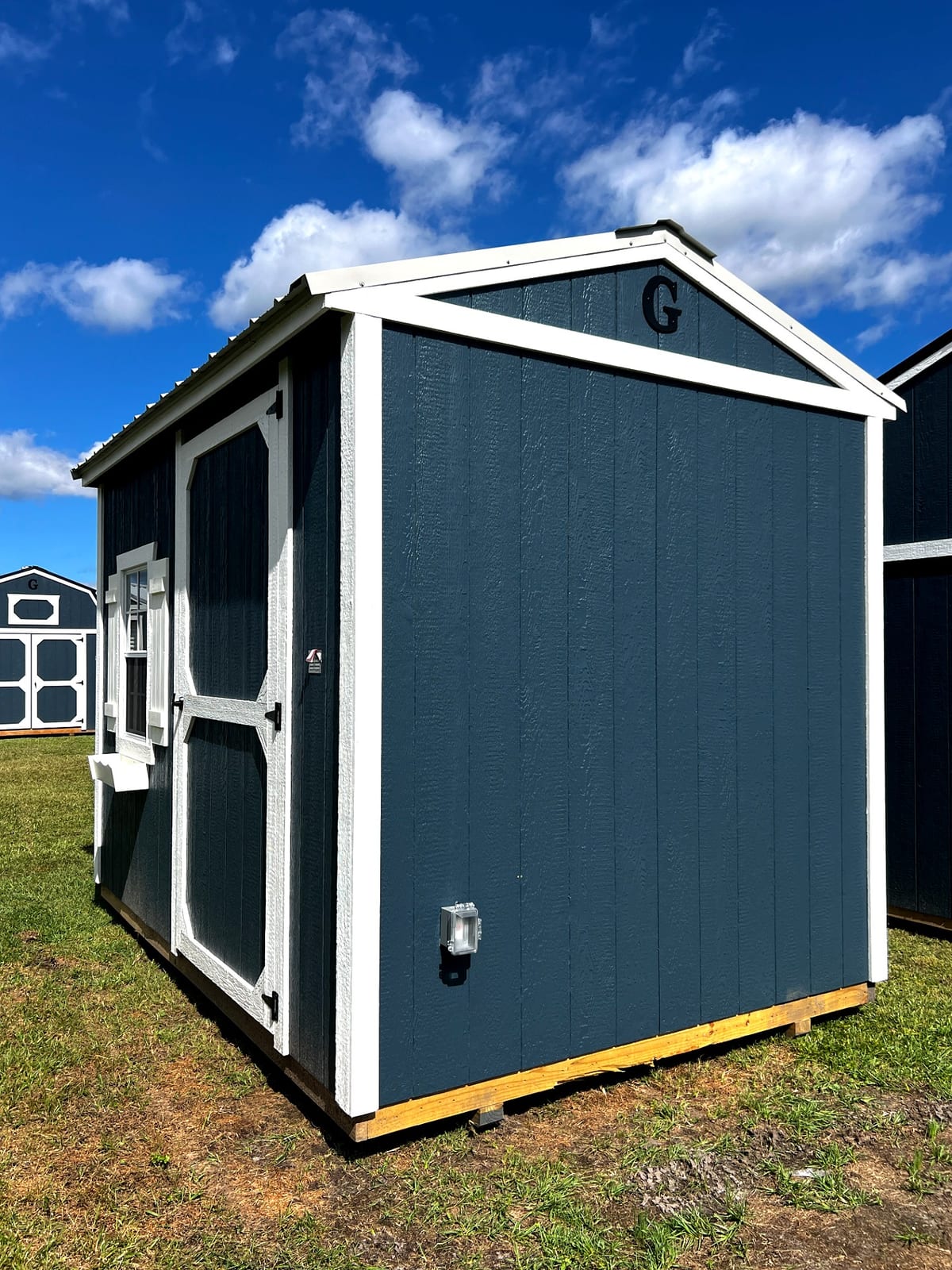 8x12 Garden Shed at Toler's Coastal Structures - Newport
