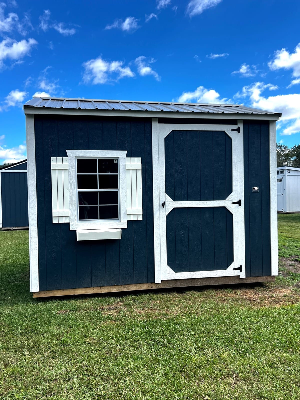 8x12 Garden Shed at Toler's Coastal Structures - Newport