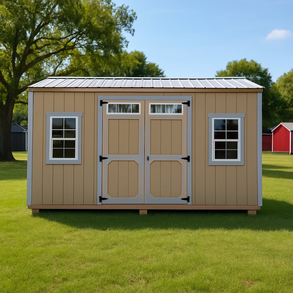 12x16 Garden Shed at ACE Buildings - Graceland of Corpus Christi
