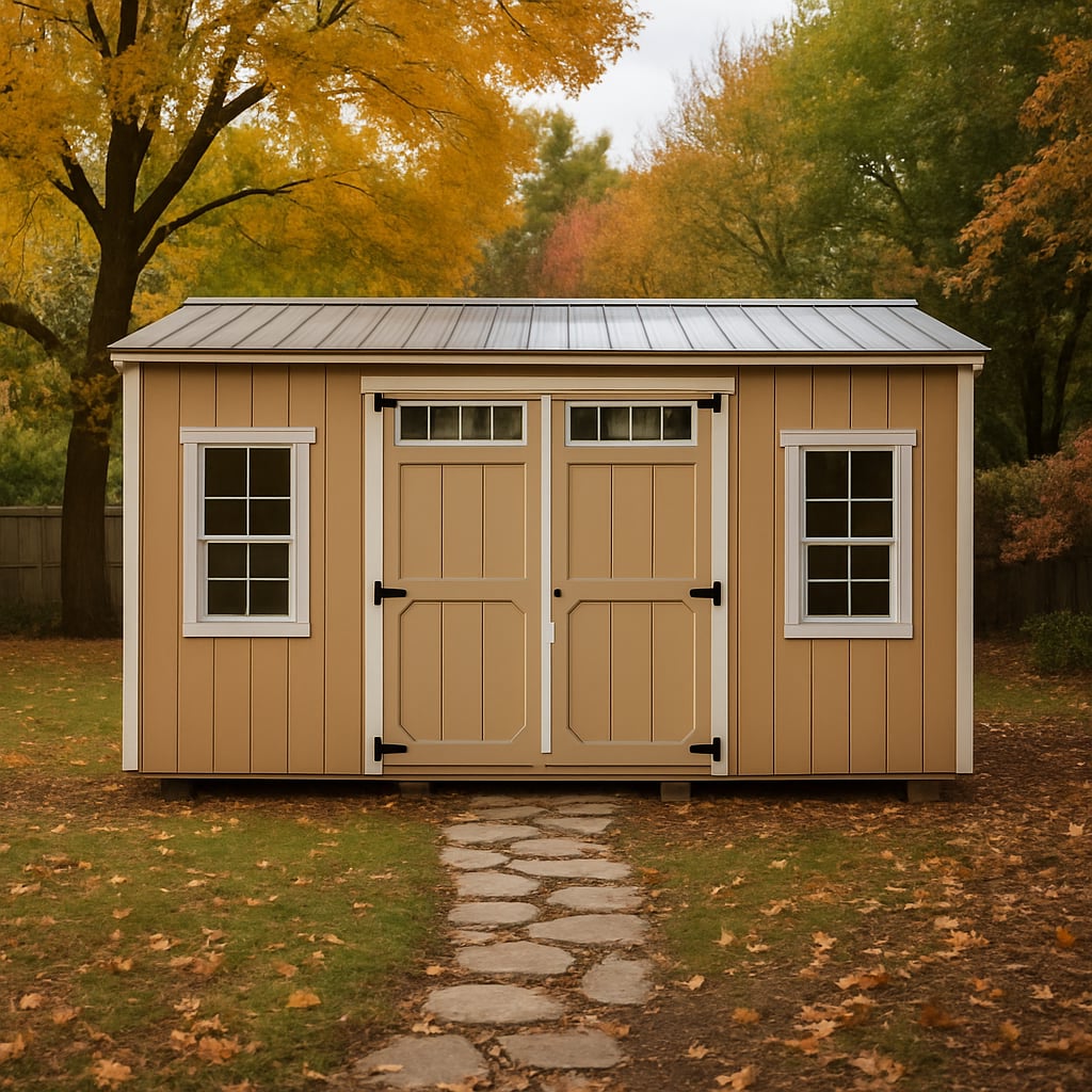 12x16 Garden Shed at ACE Buildings - Graceland of Corpus Christi