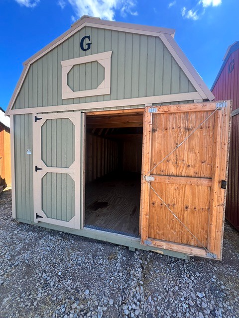 10x20 Lofted Barn at 405 Equipment LLC AKA 405 Structures!