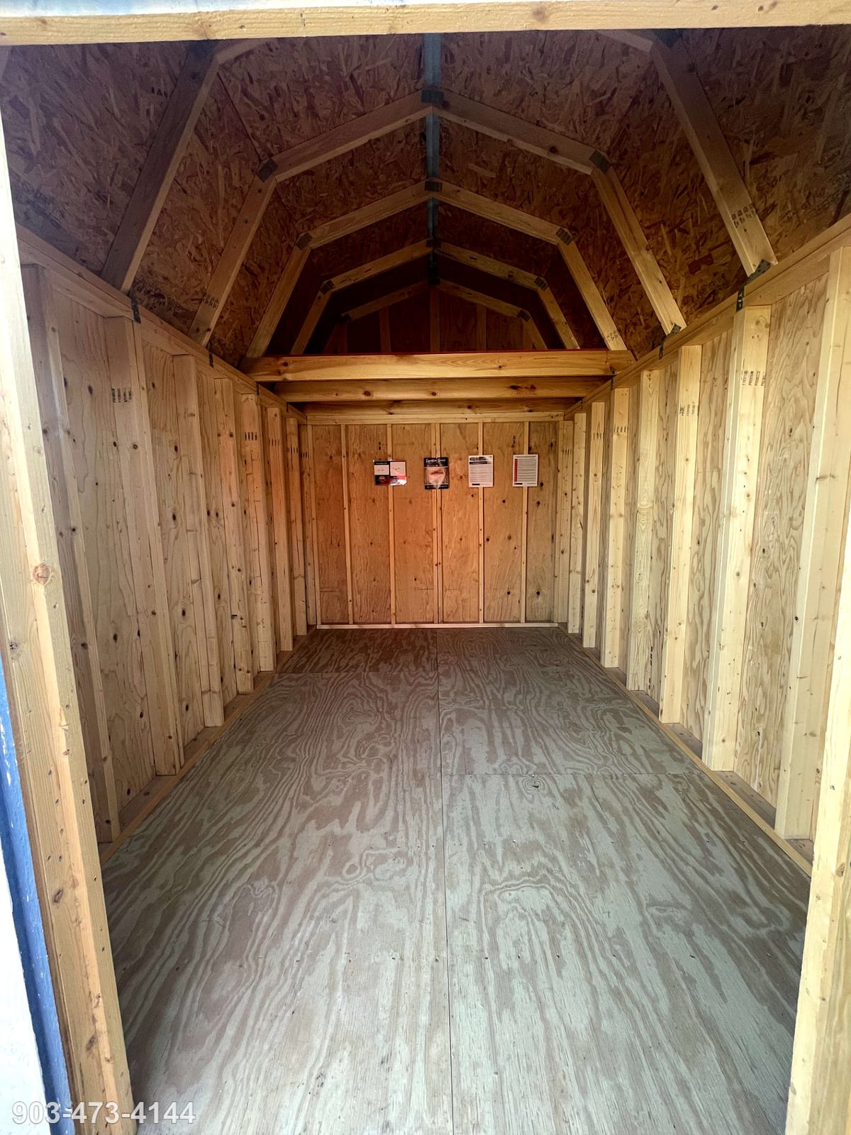 8x12 Lofted Barn at Tyler Lot- ETX Steel Tyler