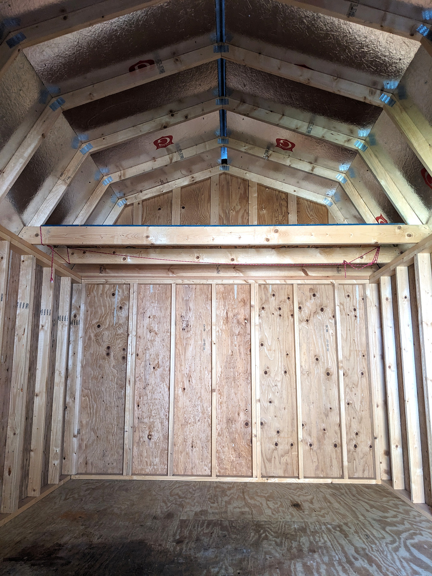 10x16 Lofted Barn at Graceland Storage Sheds and Buildings of Kingsland