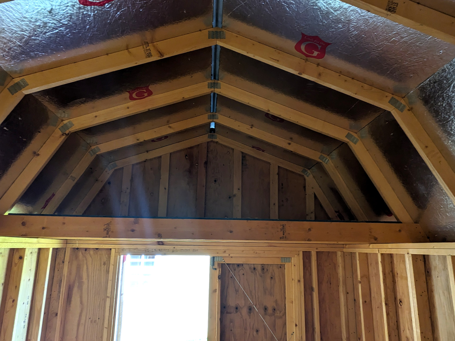 10x16 Lofted Barn at Graceland Storage Sheds and Buildings of Kingsland