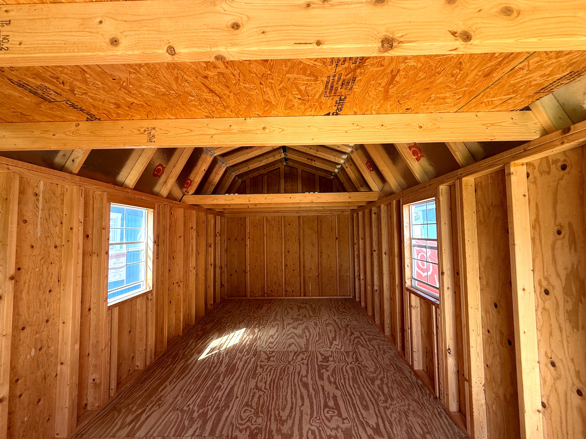 10x20 Lofted Barn at Willis Buildings