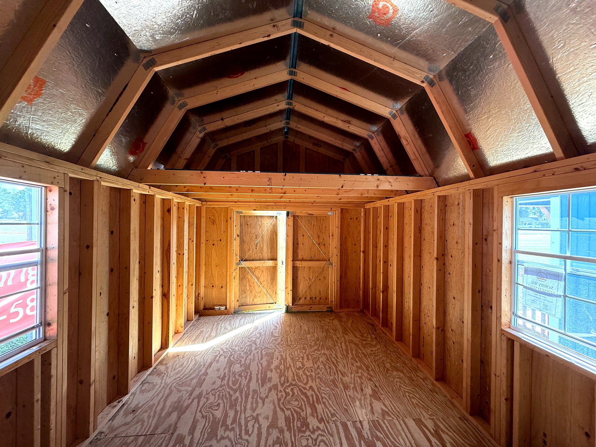 10x20 Lofted Barn at Willis Buildings