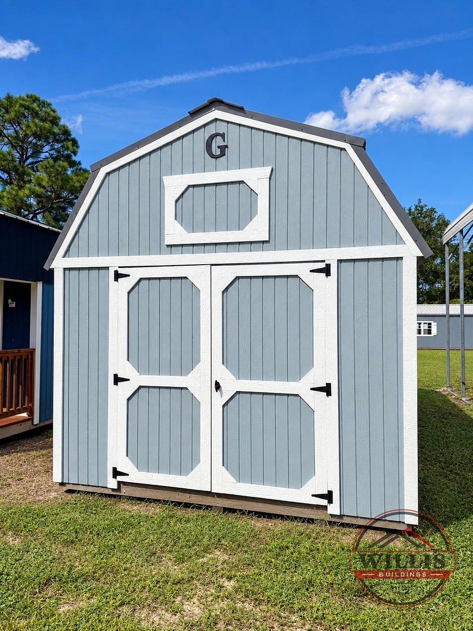 10x20 Lofted Barn at Willis Buildings