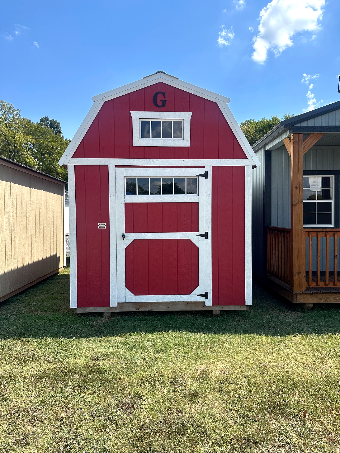 8x12 Lofted Barn at G&L Carports & Portable Buildings