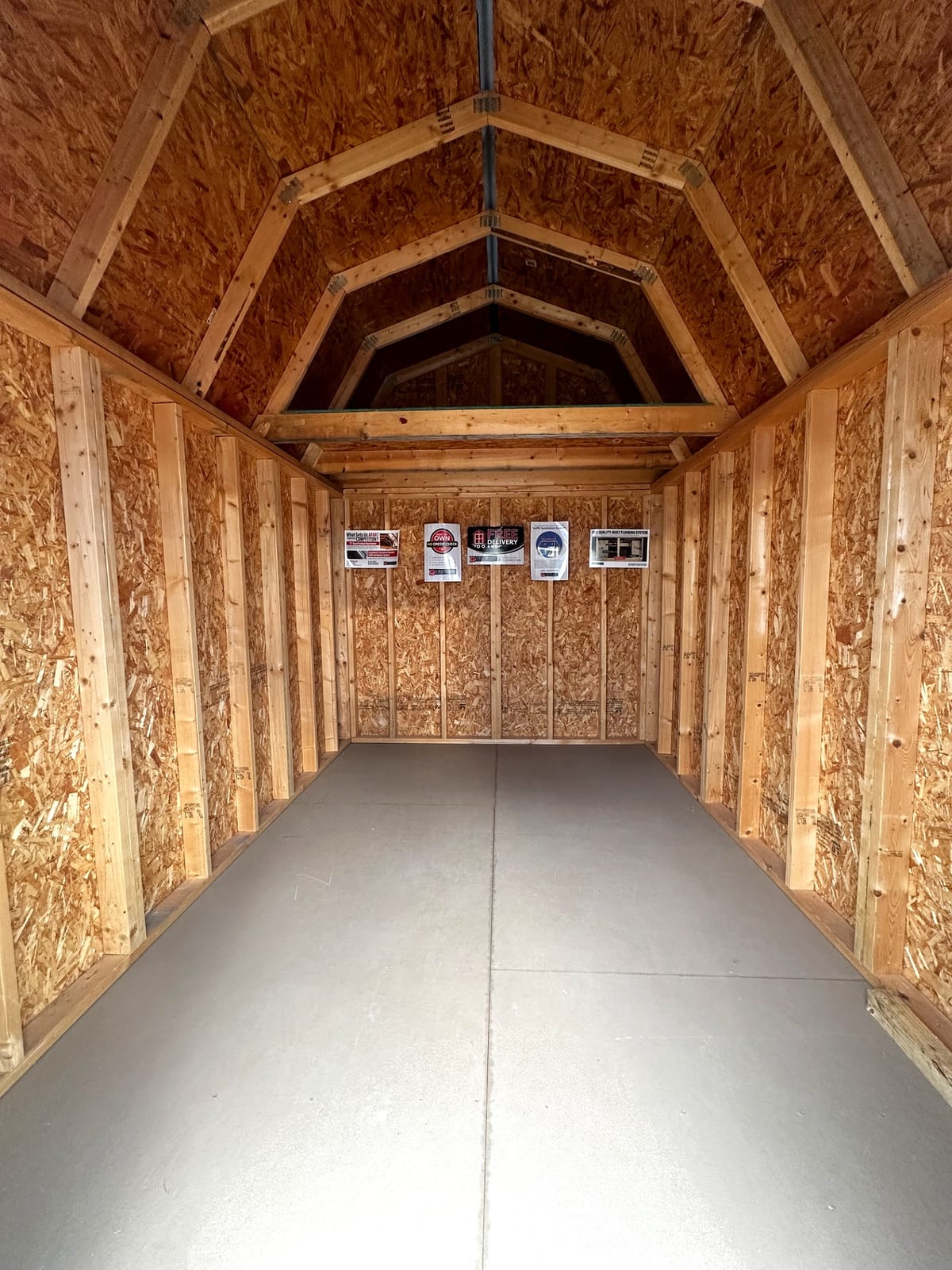 8x12 Lofted Barn at G&L Carports & Portable Buildings