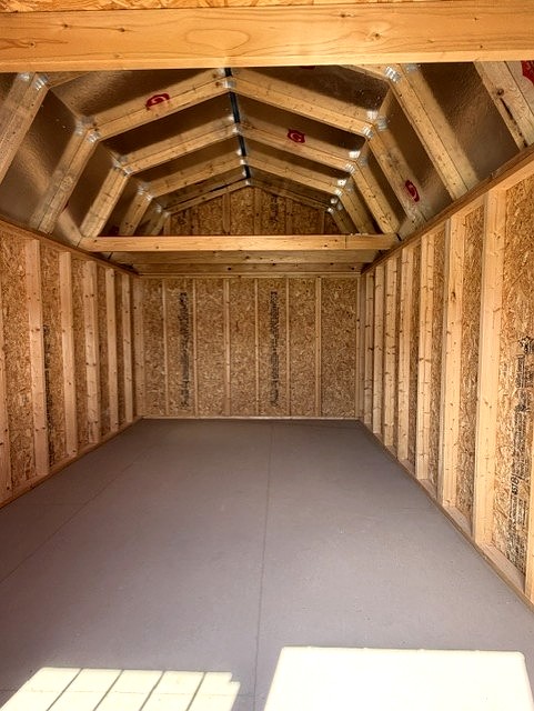 10x16 Lofted Barn at Truesite Portable Buildings